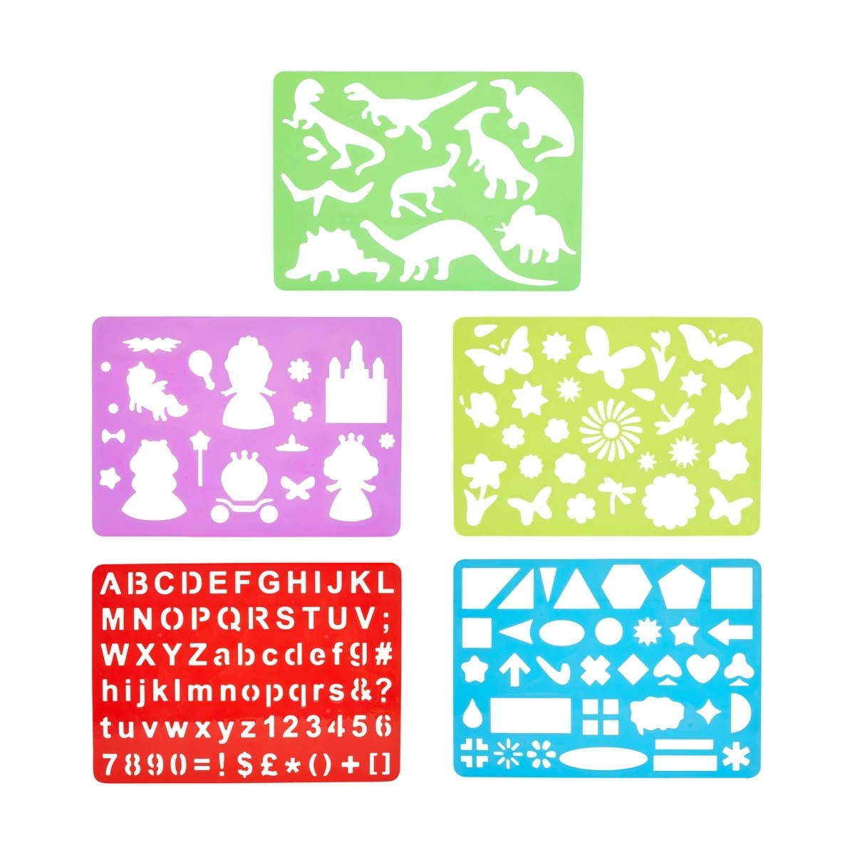 1 Stencil Set, 1 of 2