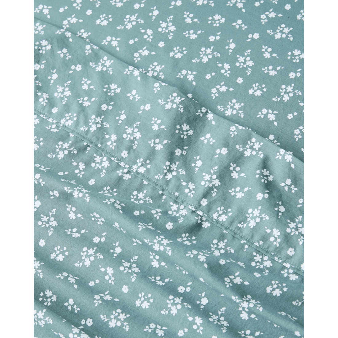 2 Target Anna Floral Australian Cotton Stonewash Sheet Set
 - Double Bed
 - Green, 2 of 2