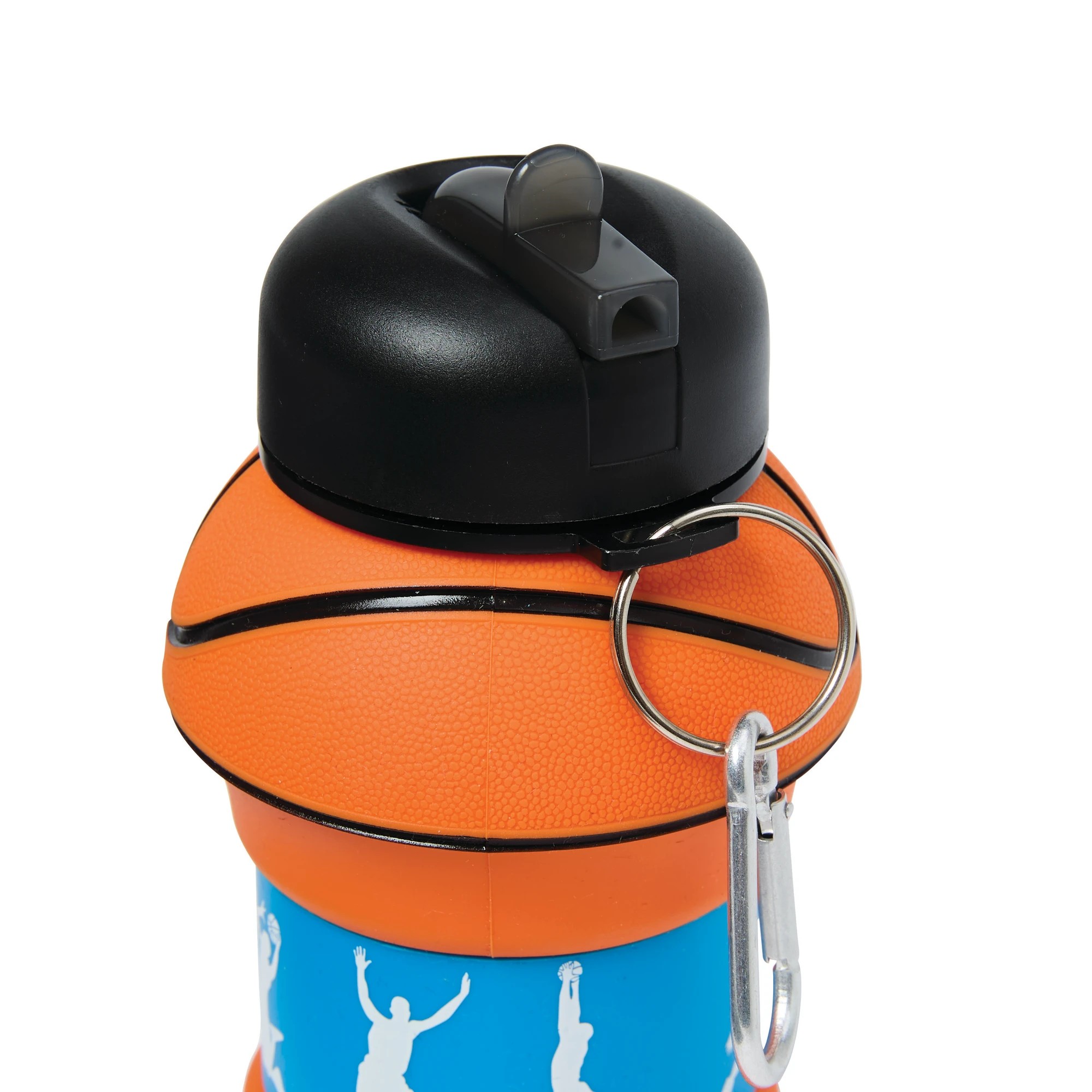 3 520ml Basketball Pop-Up Collapsible Drink Bottle, 3 of 6