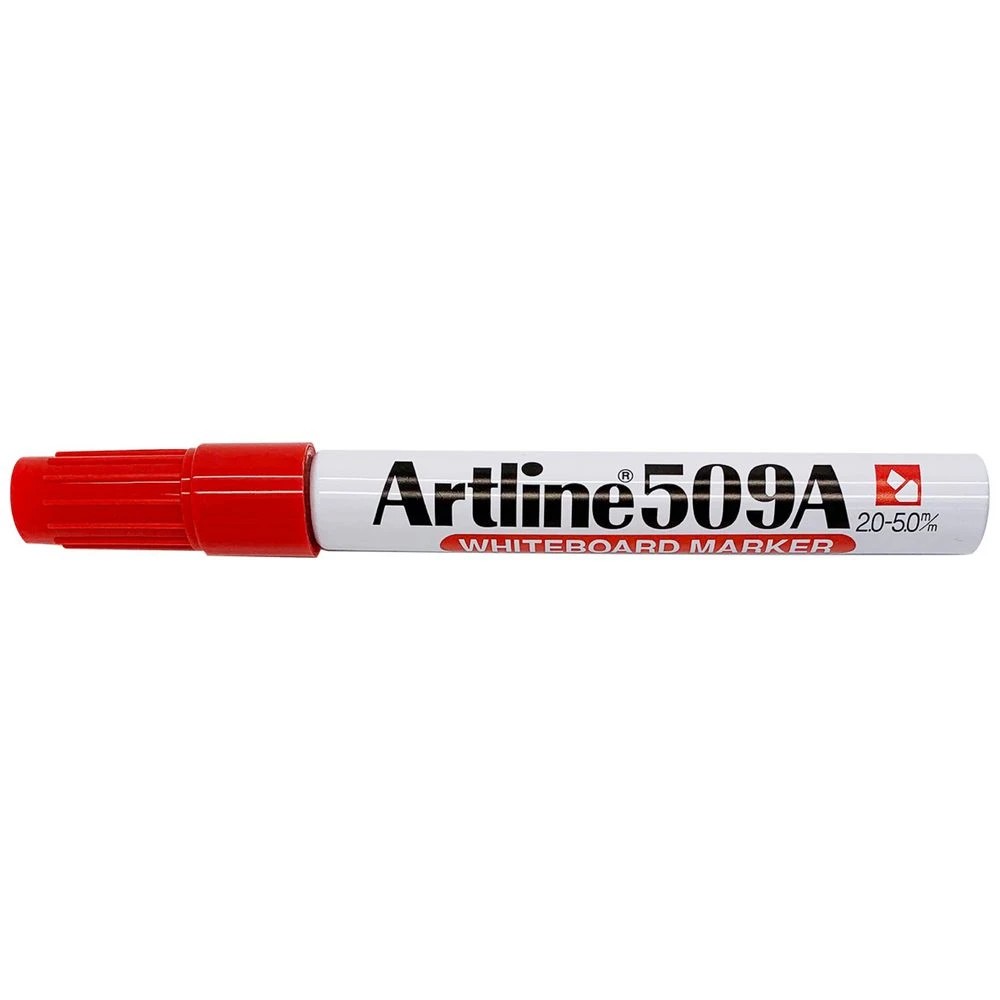 1 Artline 509A Whiteboard Marker Chisel Red, 1 of 2