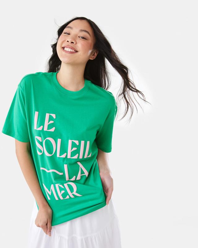 Short Sleeve Oversized Boyfriend T-s