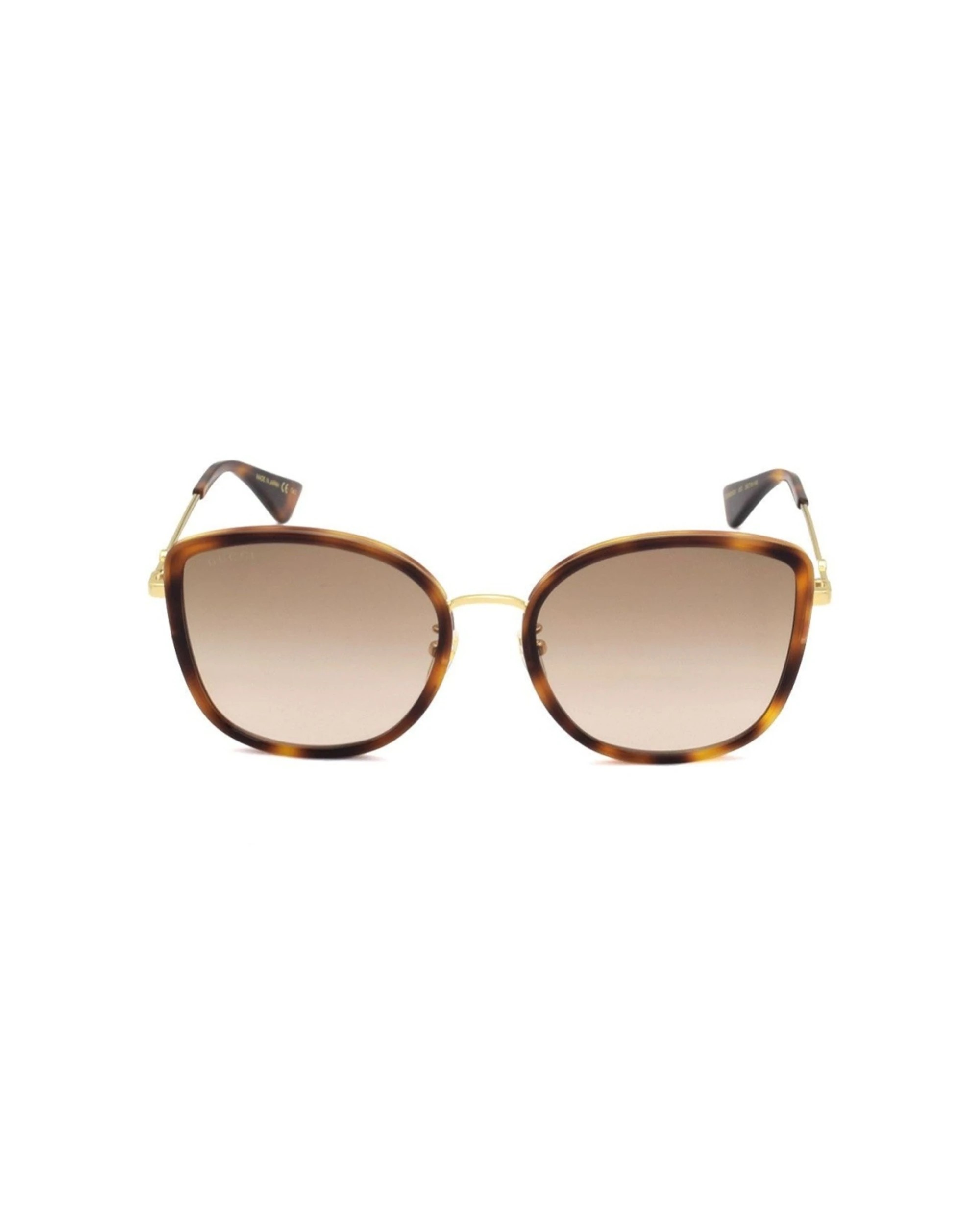 1 Gucci Round Sunglasses Glamorous Iconic Eyewear - One Size - Brown, 1 of 4