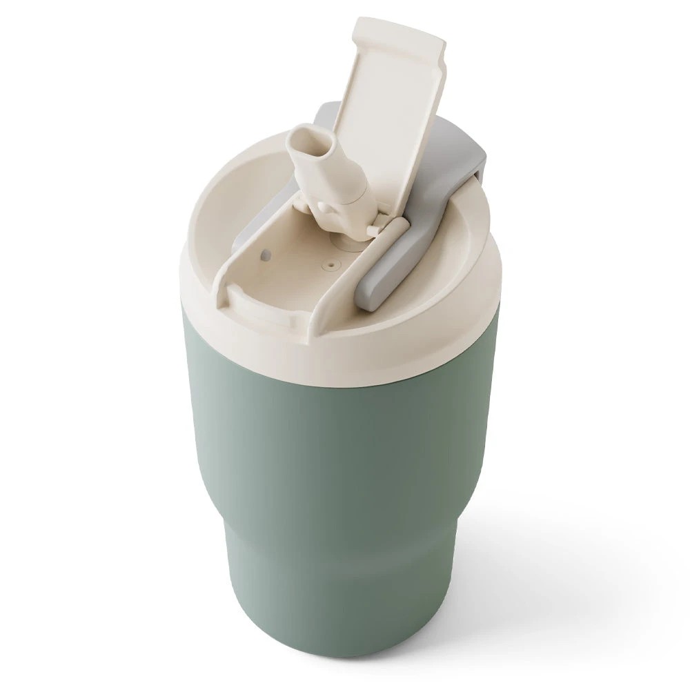 5 Monbento Travel Mug S Natural - Green, 5 of 5