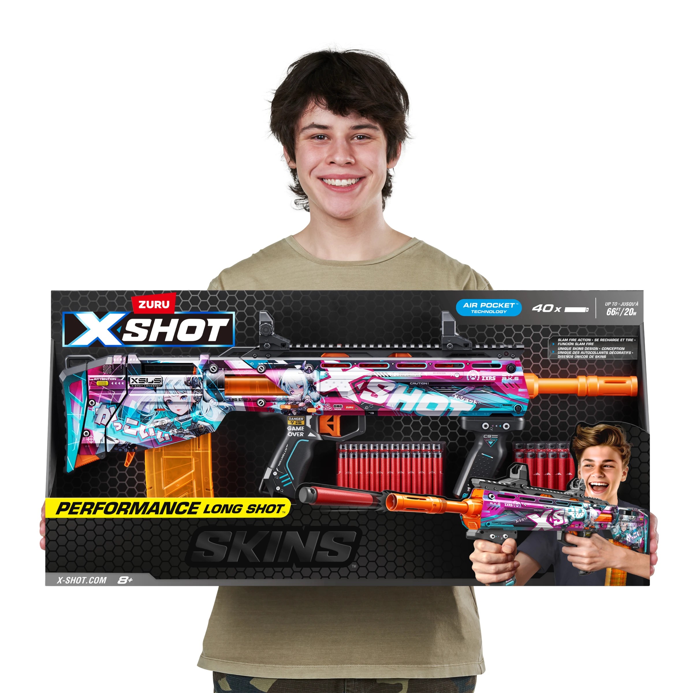 7 Zuru XSHOT Skins Pro Series 1 Anime Long Shot Blaster, 7 of 8