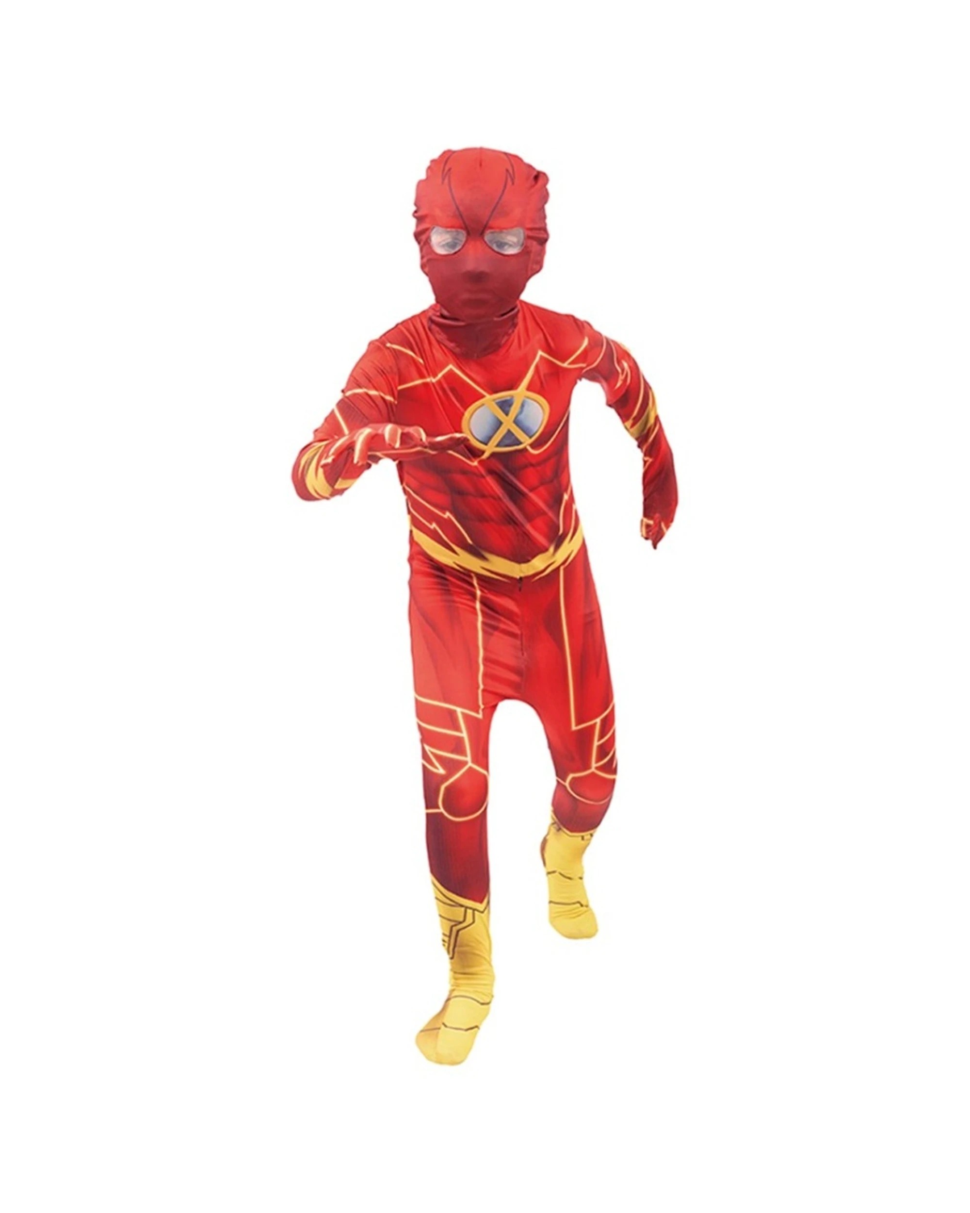 1 Oceana Super Hero Costume Jumpsuit Kids Outfit Set XL - Red, 1 of 1