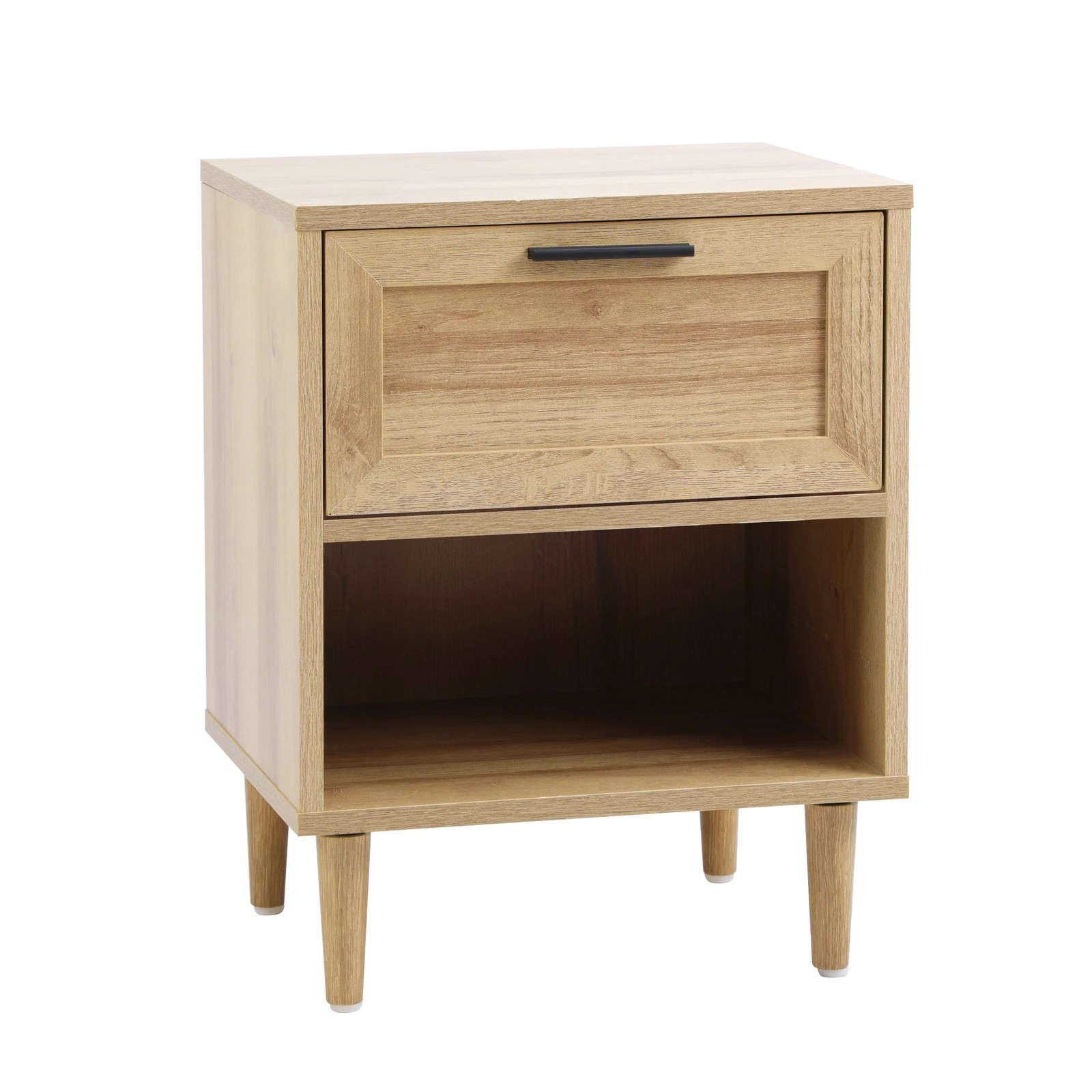 5 Oikiture Bedside Table Nightstand Side End Table
 - Natural, 5 of 9
