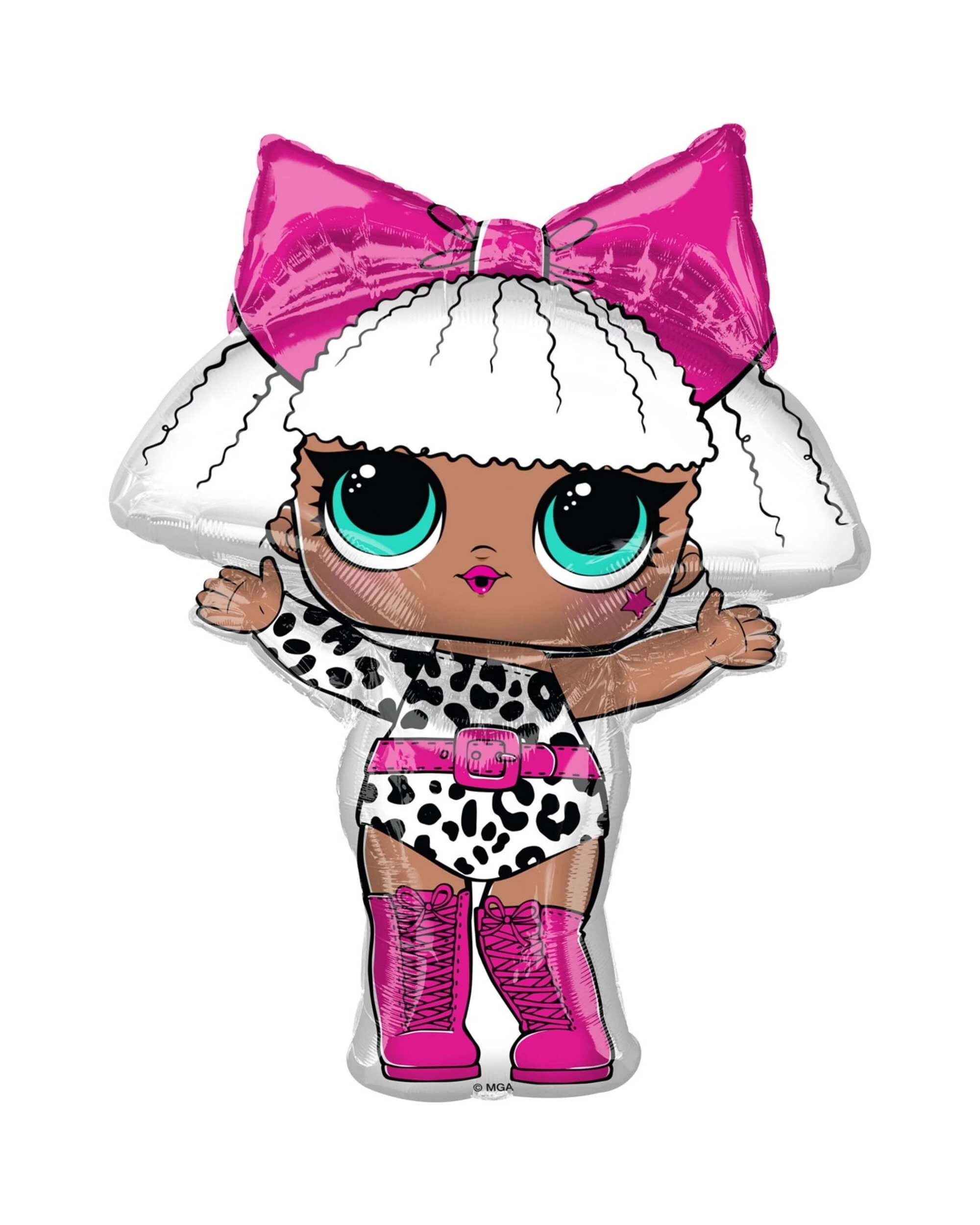 1 Anagram LOL Surprise Diva Supershape Balloon 86cm - Multi, 1 of 1