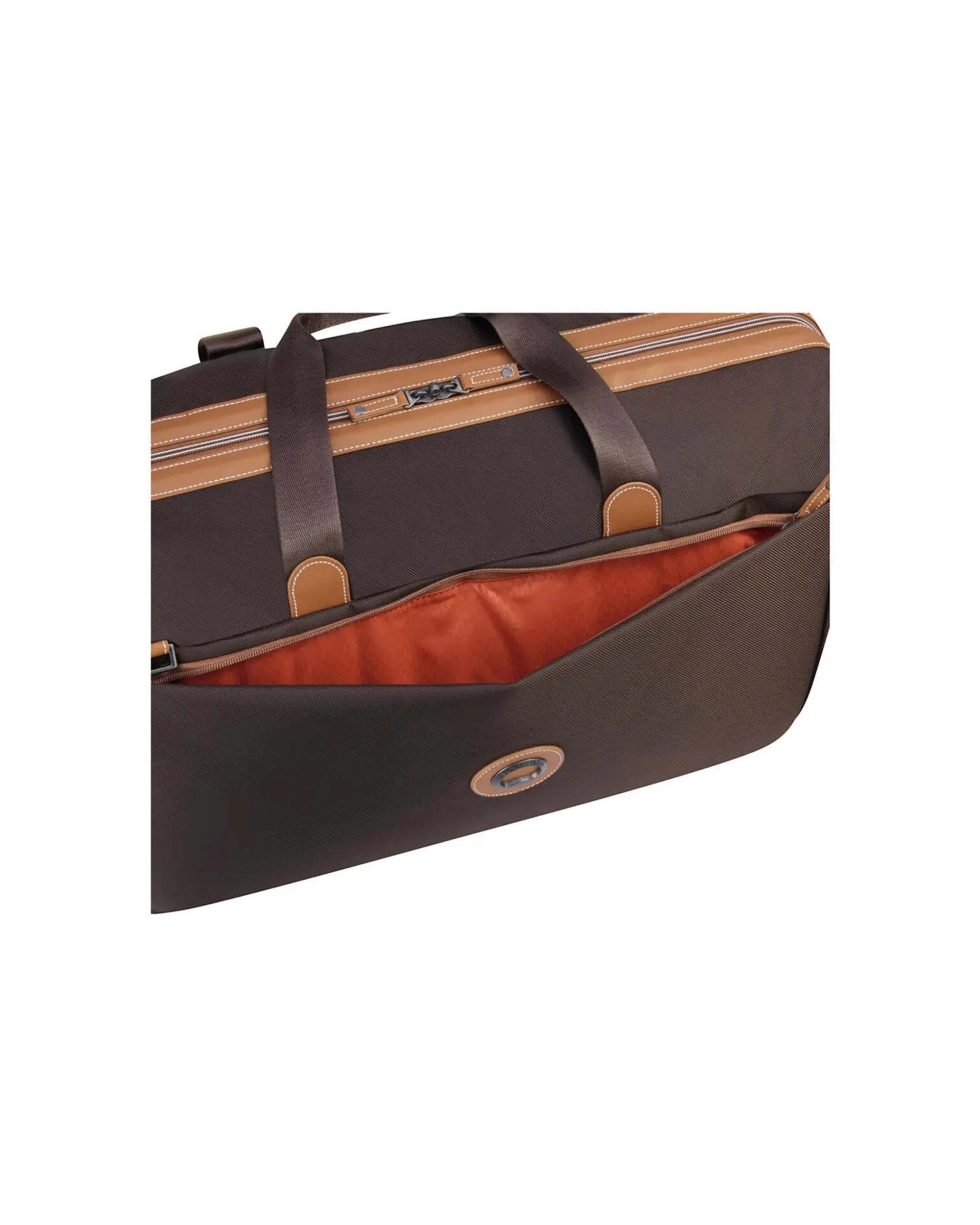 9 Delsey Chatelet Air 2.0 Weekender L Overnight Bag Vacuum Insulated Leakproof - Brown, 9 of 9