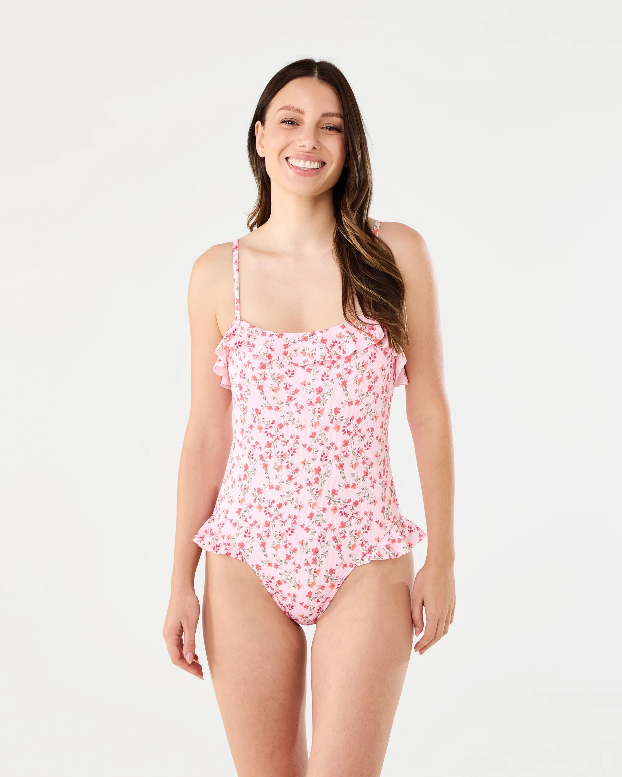 1 Ruffle One Piece Swimsuit Baltrditsy, 1 of 7