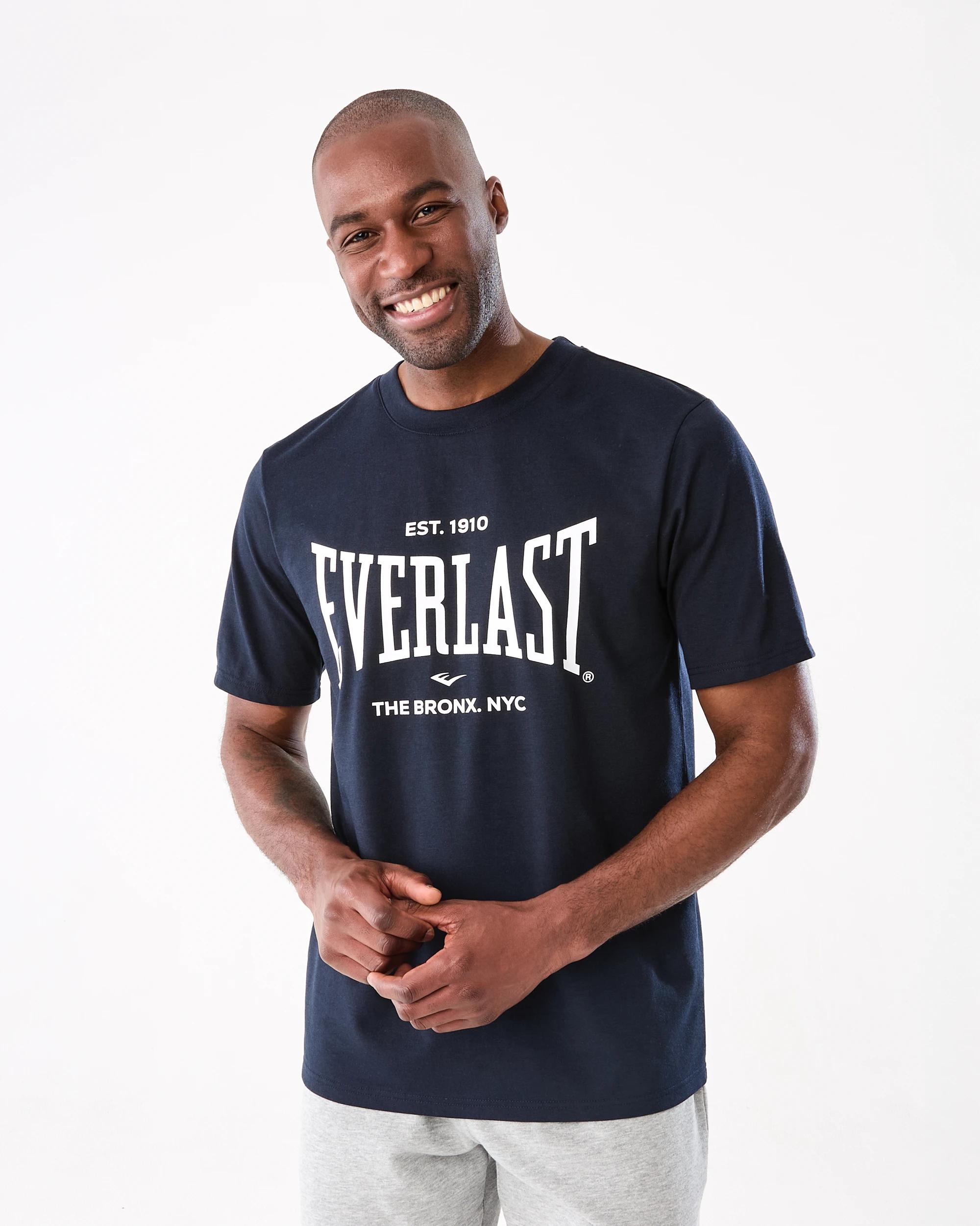 2 Everlast Mens Bronx T-shirt Indigo, 2 of 7