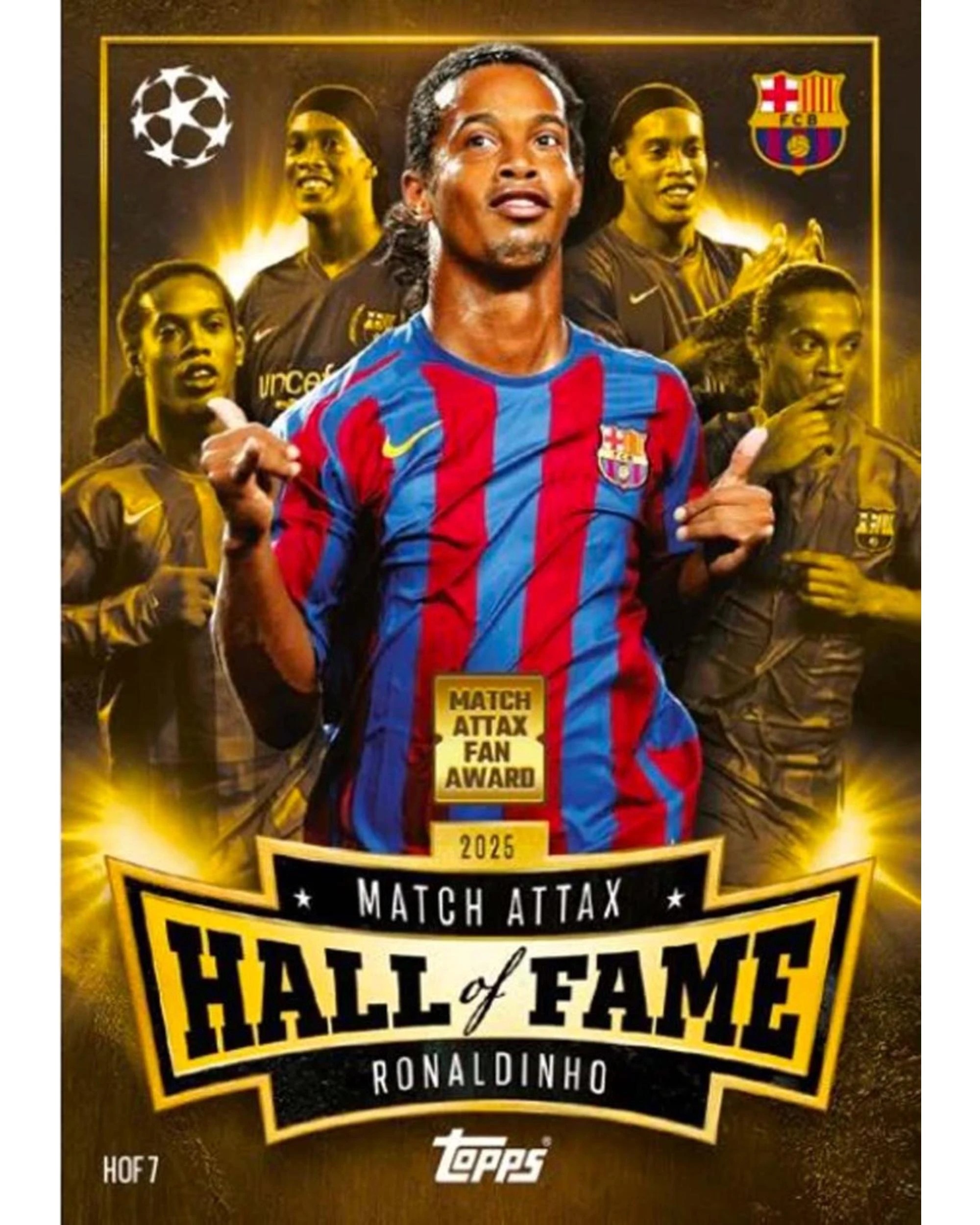 6 Match Attax UEFA Club Competitions 2025/2026 Edition Trading Cards Booster Box, 6 of 10