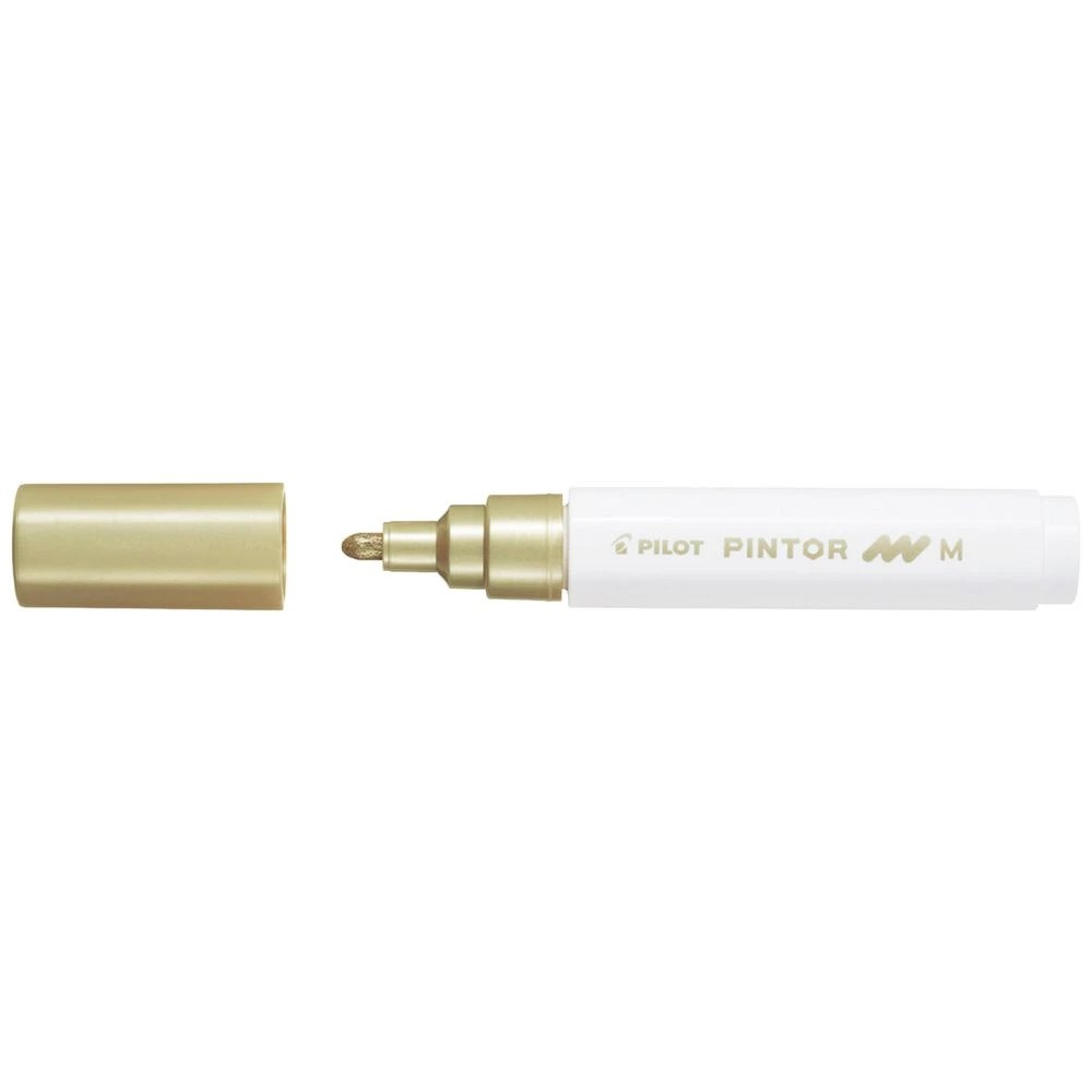 1 PILOT Pintor Paint Marker 1.4mm Gold, 1 of 3