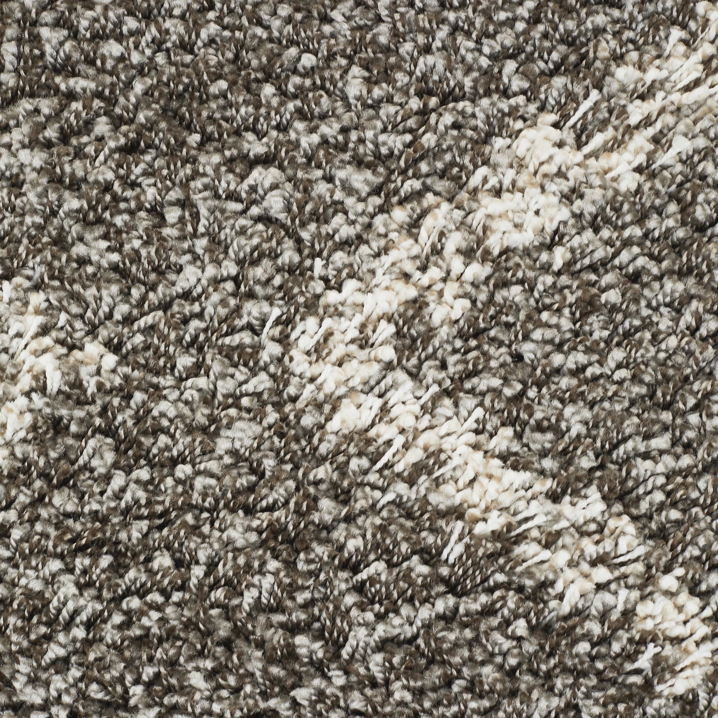 6 Common Ground Rugs Amber 11 170x120cm - Small Shag Rug - Silver, 6 of 6