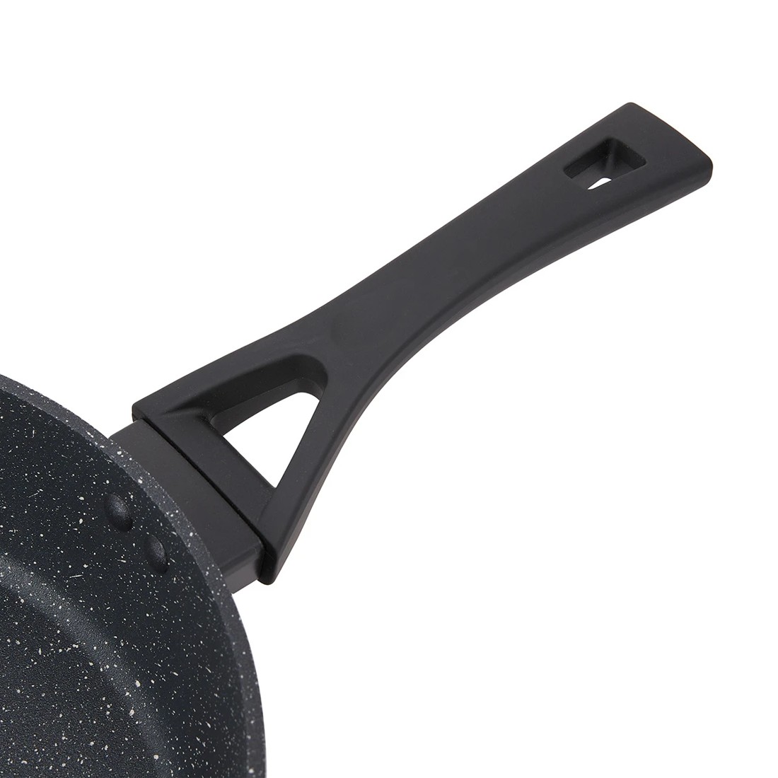 5 30cm Stone Blast Saute Pan - Black, 5 of 7