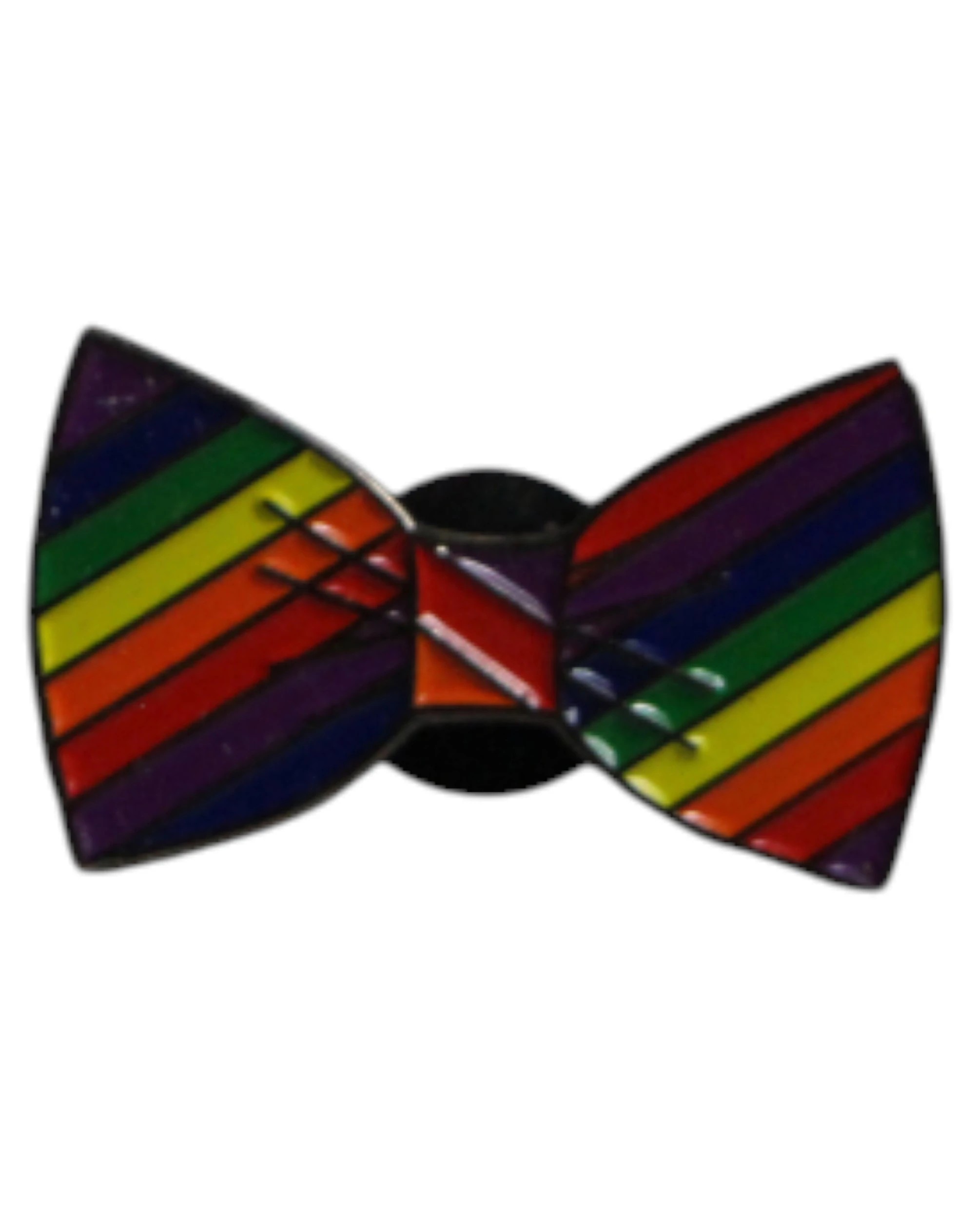 1 Zasel Rainbow Pride Bow Tie Lgbt Brooch Blazer Shirt Pin - Multi, 1 of 3