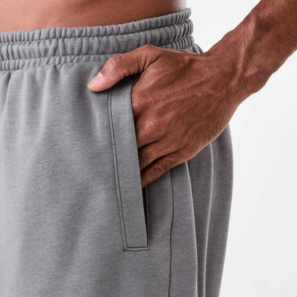 5 Active Mens Washed Terry Shorts Quietshade, 5 of 6