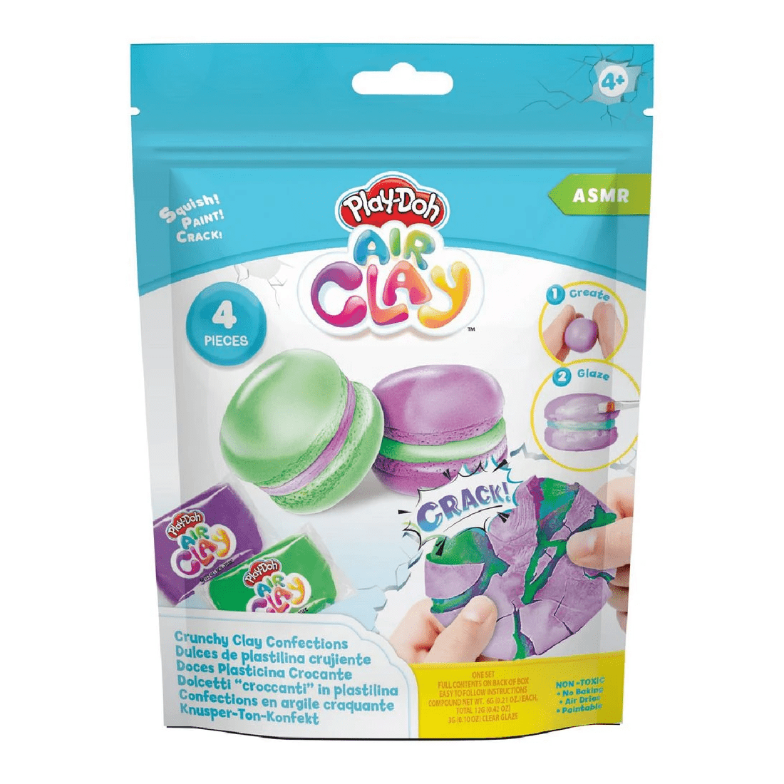 1 Play-Doh Air Clay Crunchy Macaron, 1 of 1