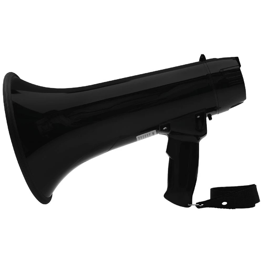 2 J.Burrows Megaphone With Microphone Black, 2 of 4
