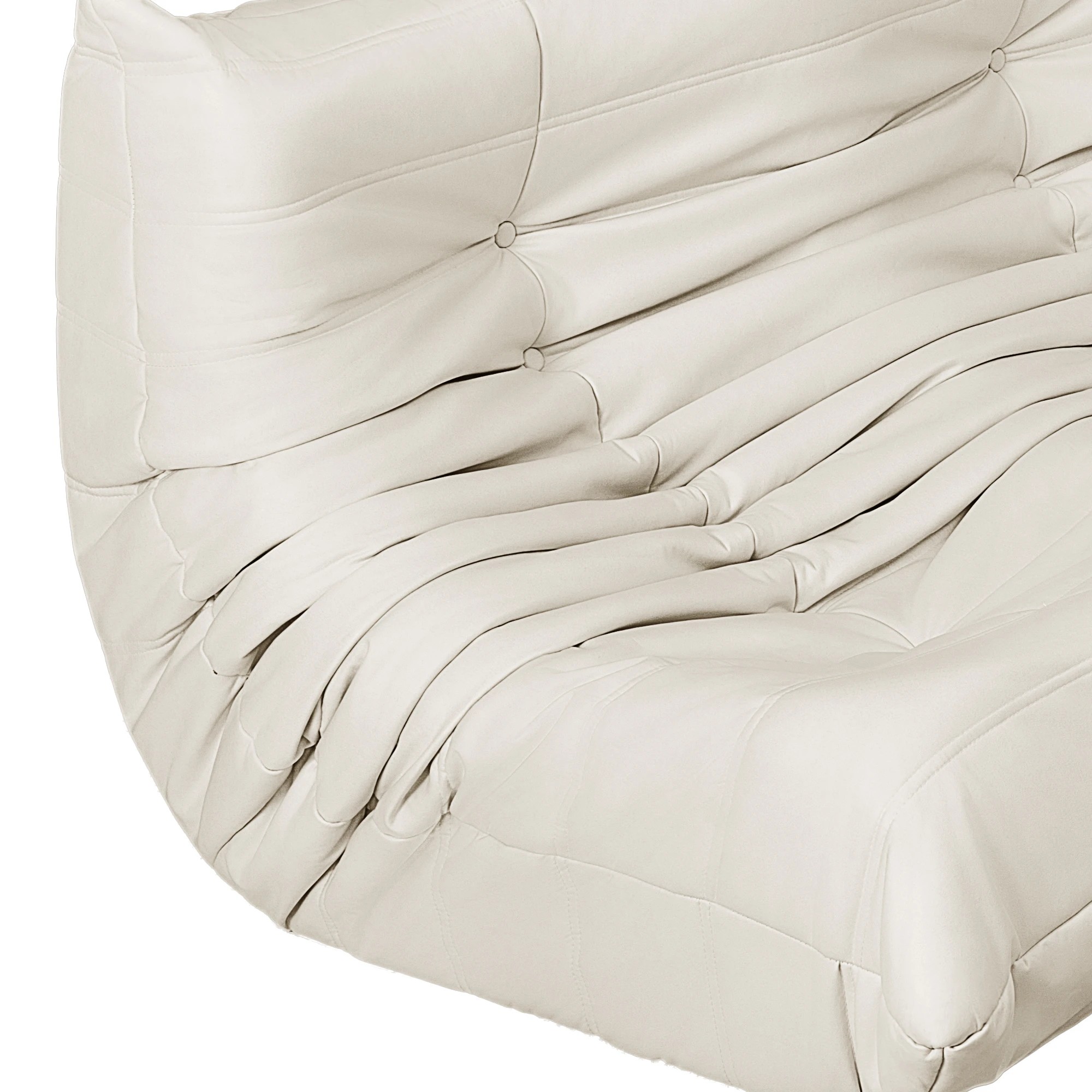 4 Levede Caterpilar Sofa 2 Seater - Beige, 4 of 5