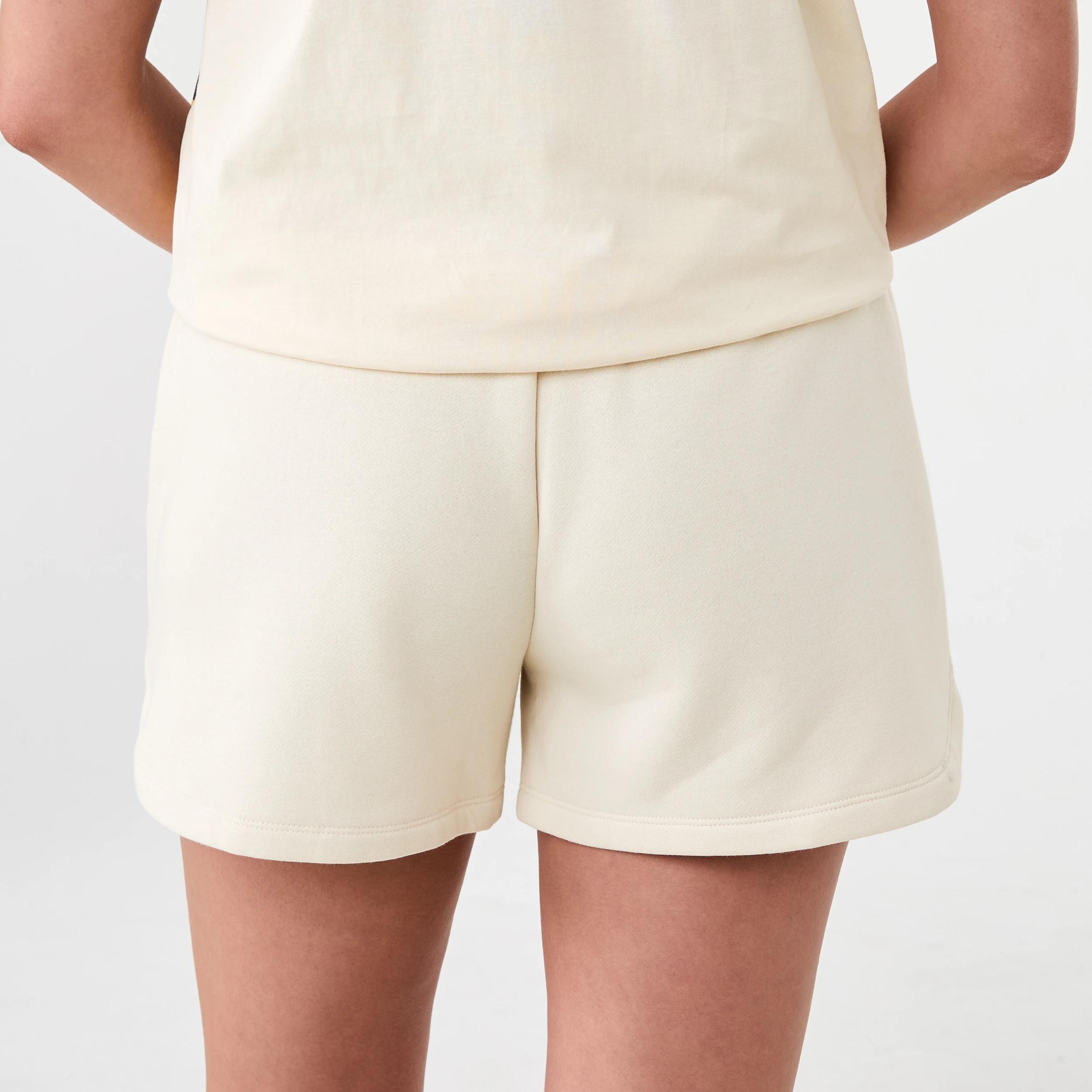 3 Official NBA Lounge Shorts BEIGE LAKERS, 3 of 8