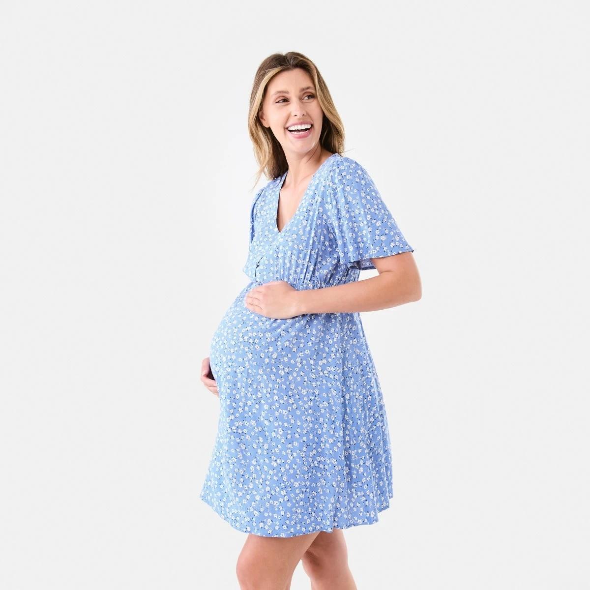 2 Maternity Short Tea Dress Lunadty B, 2 of 8
