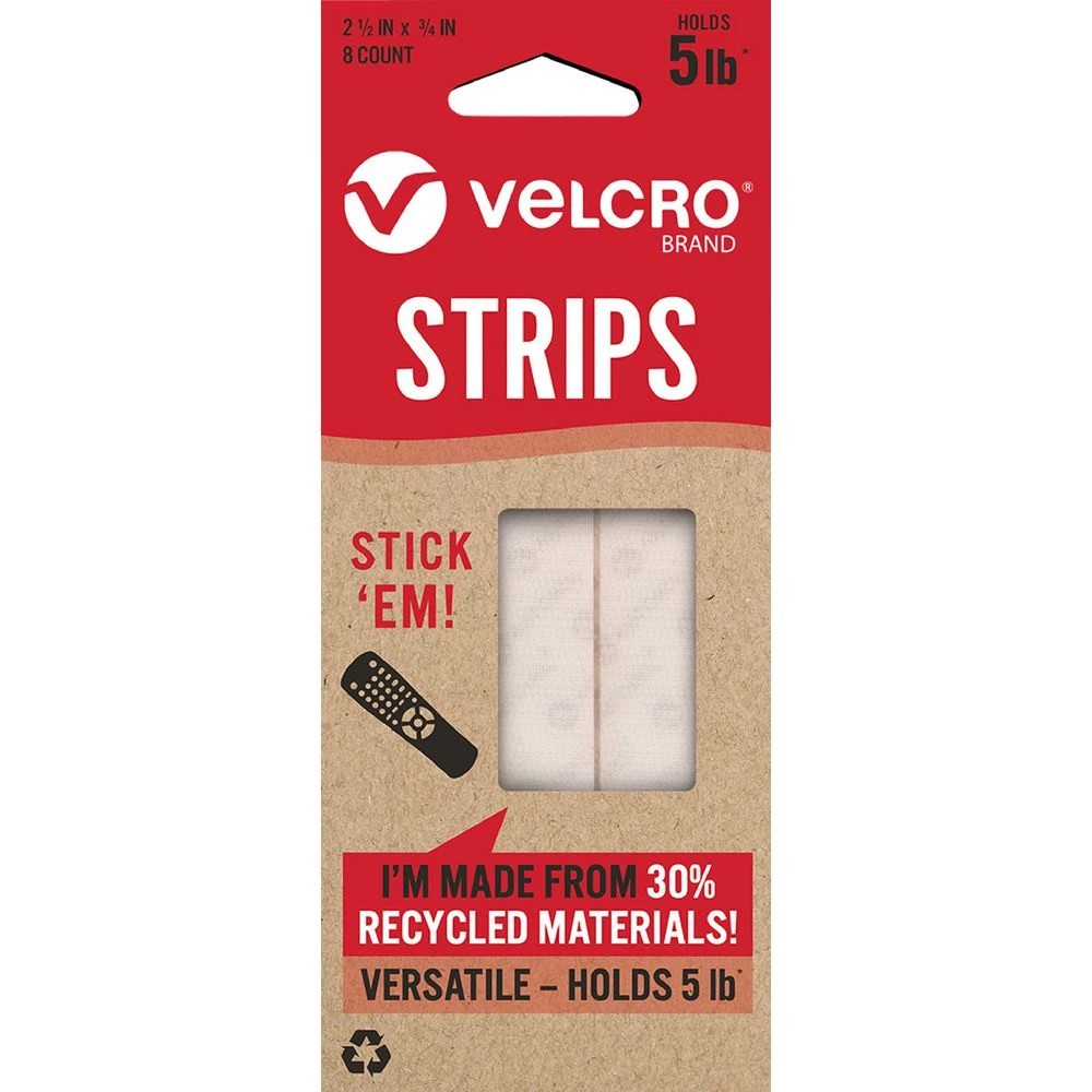 1 VELCRO Strips 6.3cm x 1.9cm 8 Pack, 1 of 7
