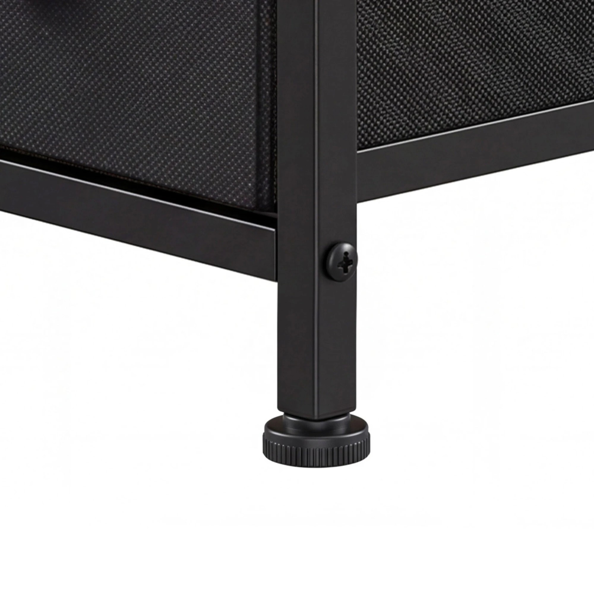 6 Levede Bedside Table Slim Bedside Table with LED Charging Station, 6 of 7