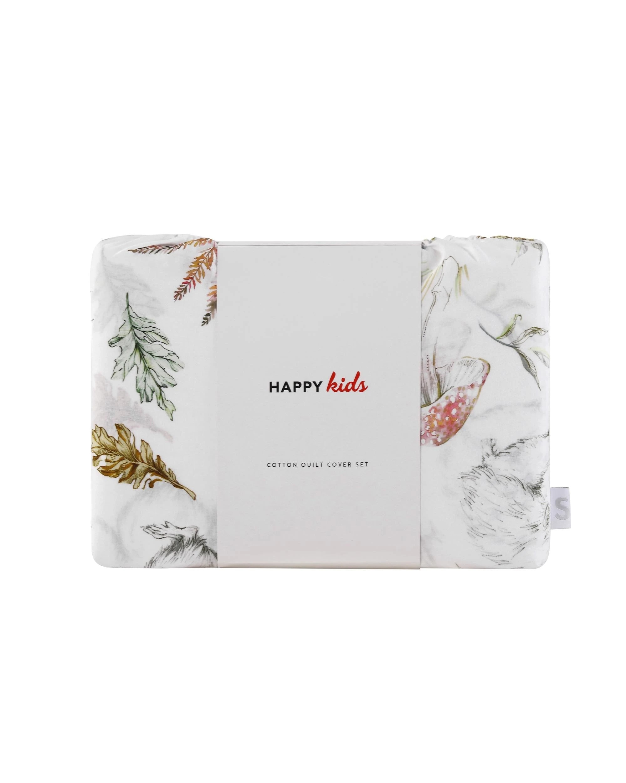 2 Happy Kids Bedding Story Time 100% Cotton Digital-Printed Single Quilt Cover Set - Multi Colour
 - Single Bed
 - multi, 2 of 3