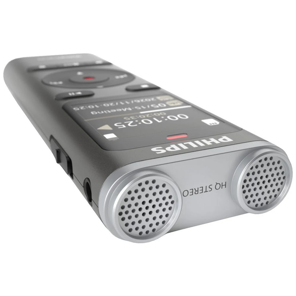 4 Philips VoiceTracer DVT2075 Digital Voice Recorder 8GB, 4 of 8