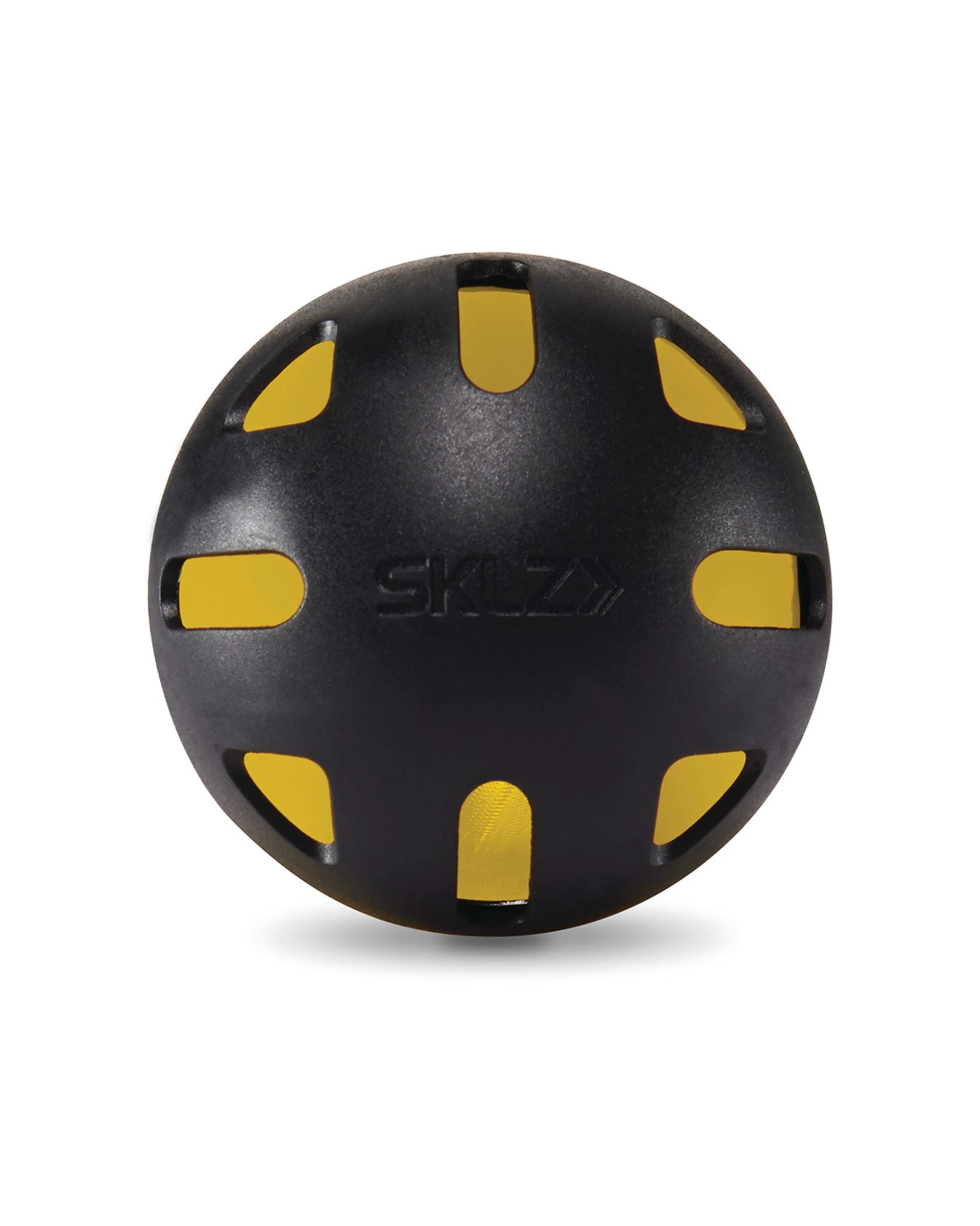 2 Sklz 12pc Impact Practice Baseballs Durable Limited Flight Training Balls - Yellow, 2 of 7