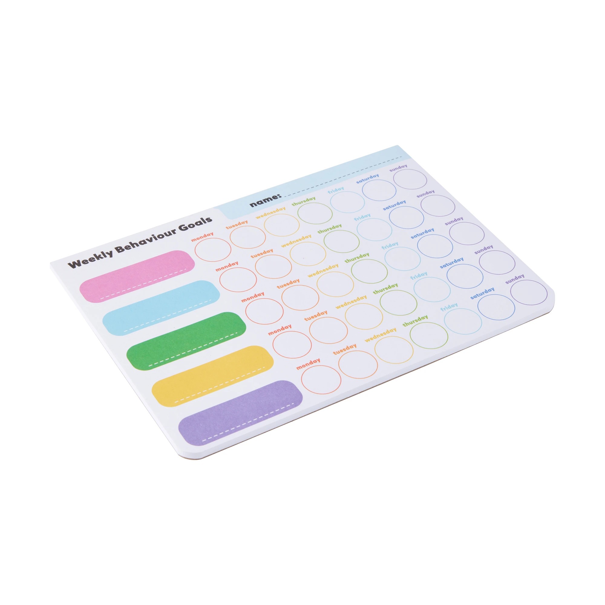 4 Learning Behaviours Weekly Goal Tracker Pad, 4 of 8