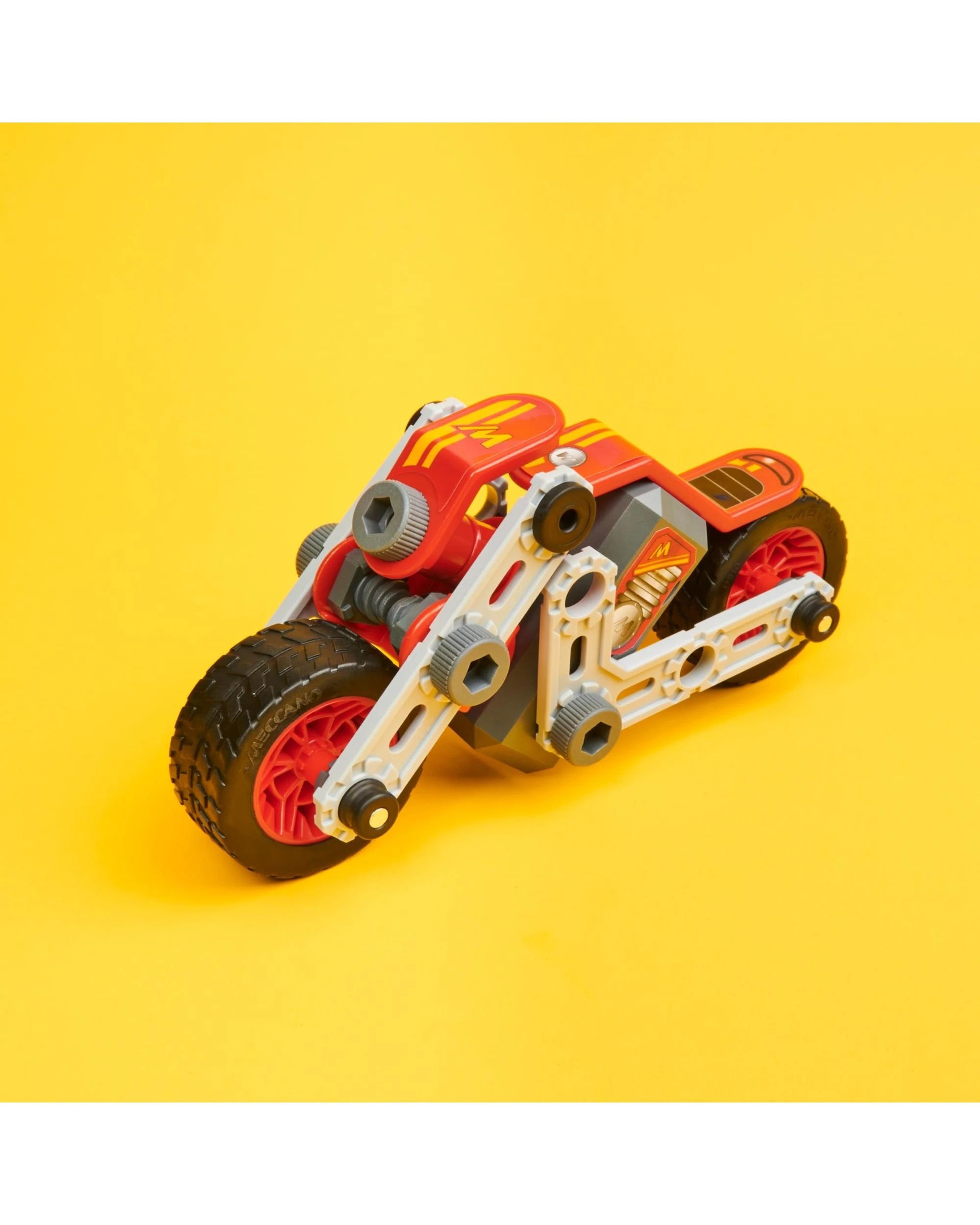 4 Meccano Junior Motorbike Building Kit, 4 of 6