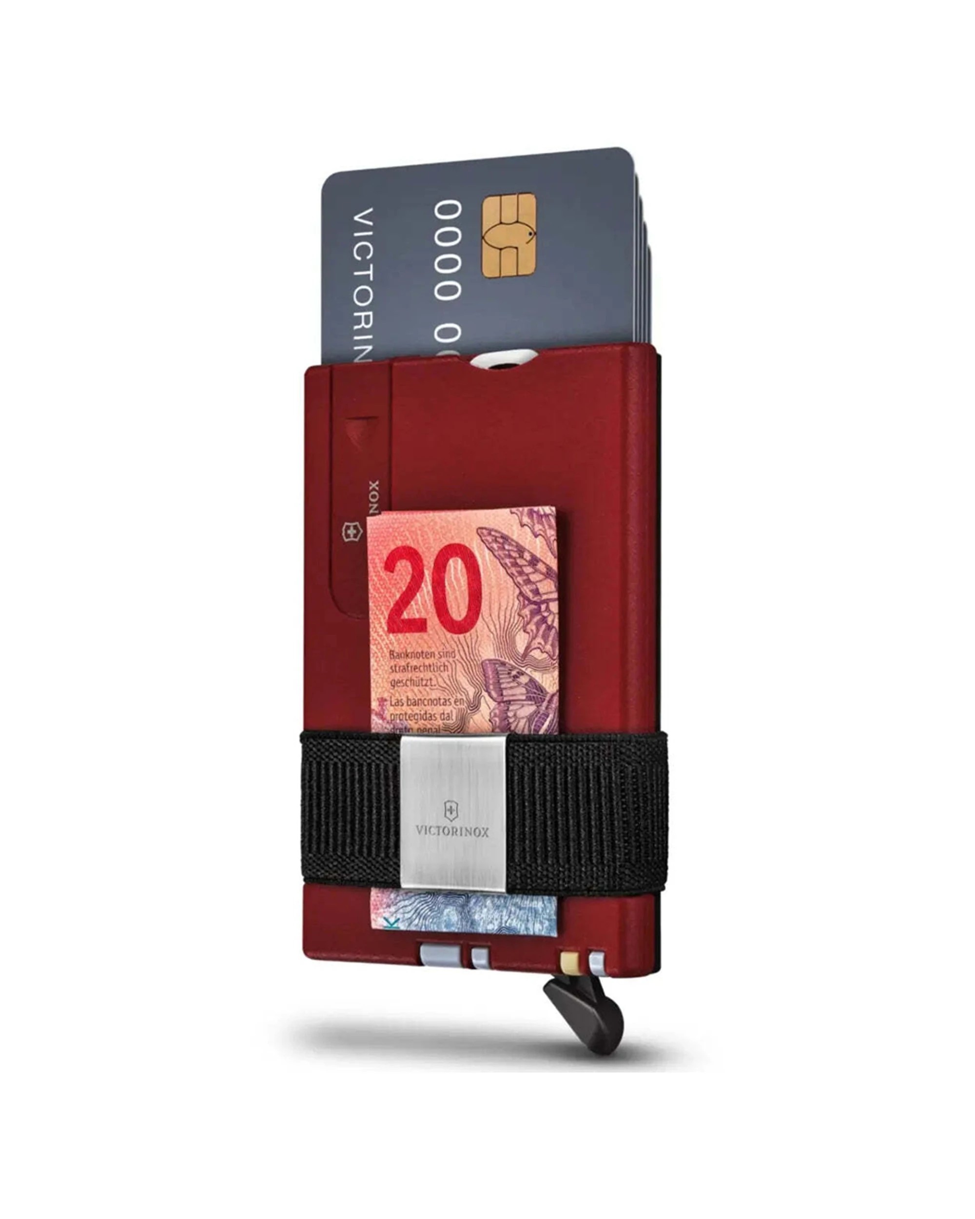 2 Victorinox SwissCard Smart Card Wallet Tool With 10 Functions - Red, 2 of 7