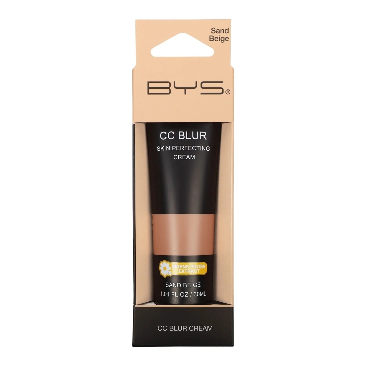 1 BYS CC Blur Skin Perfecting Cream - Sand Beige, 1 of 4