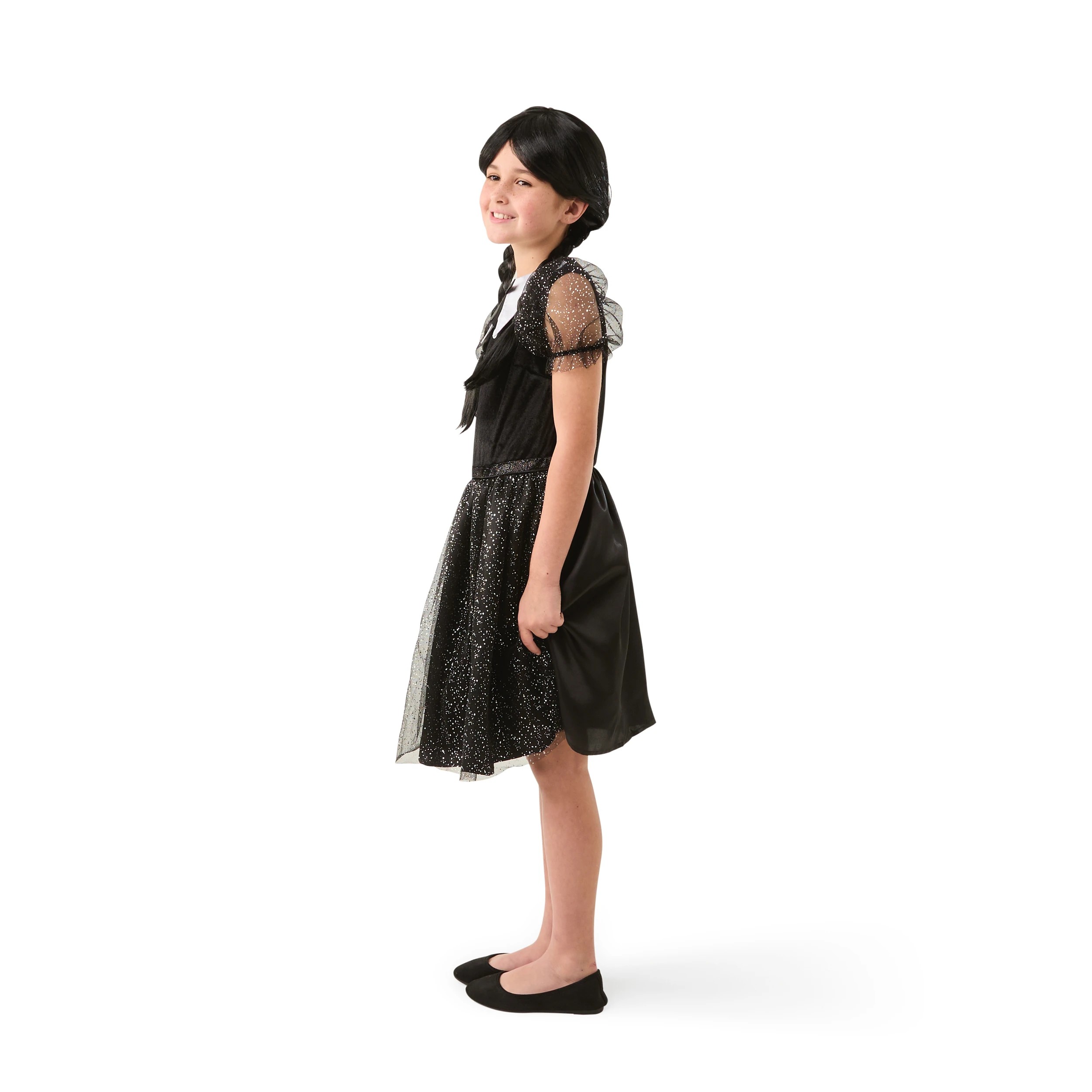 2 2 Piece Horror Girl with Wig Costume - Ages 8+, 2 of 7