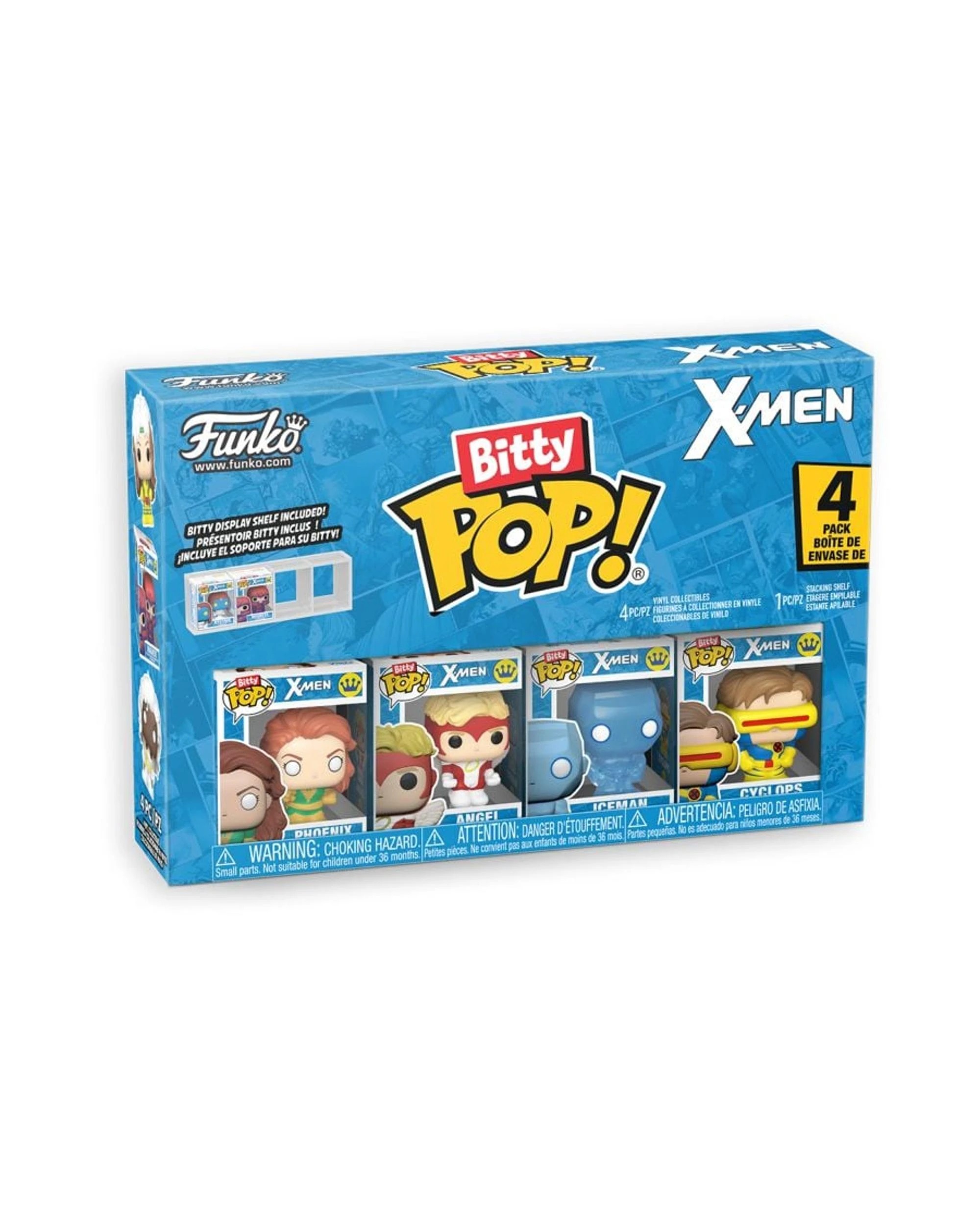 3 Marvel X-Men Jean Grey Bitty POP! Funko POP! Vinyl 4 Pack, 3 of 5