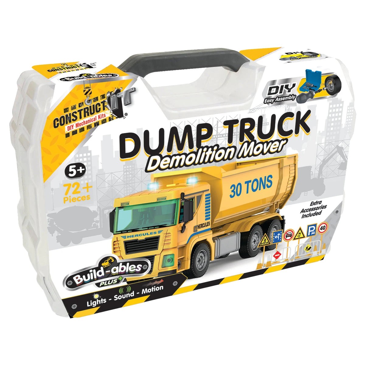 1 Construct-It Build-ables Plus - Dump Truck, Demolition Mover, 1 of 4