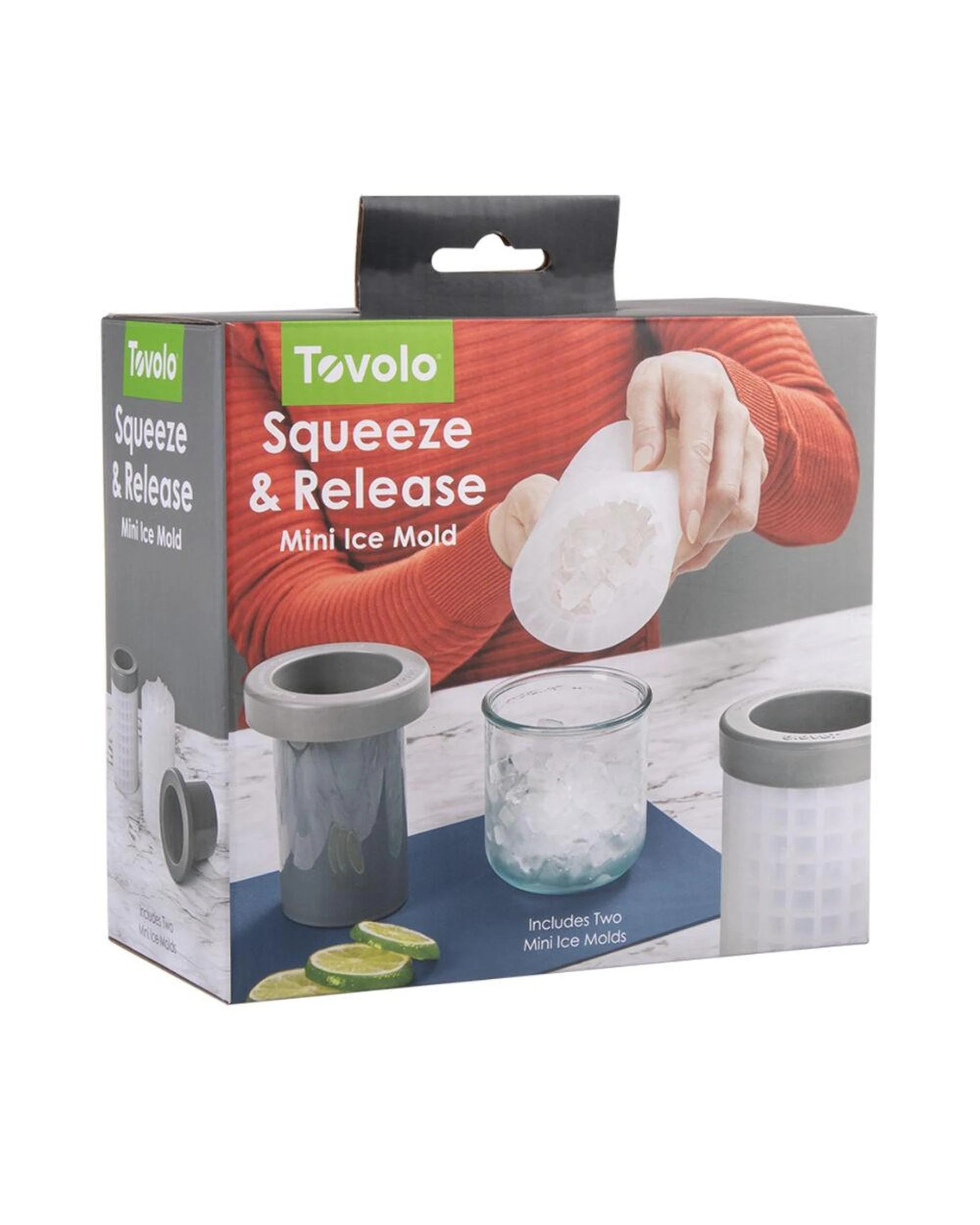 3 Tovolo Freeze & Squeeze Mini Ice Cube Maker Set of 2, 3 of 3