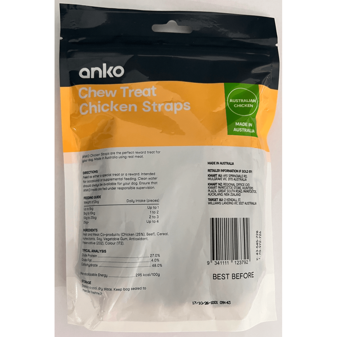 3 Chicken Straps 400g, 3 of 3