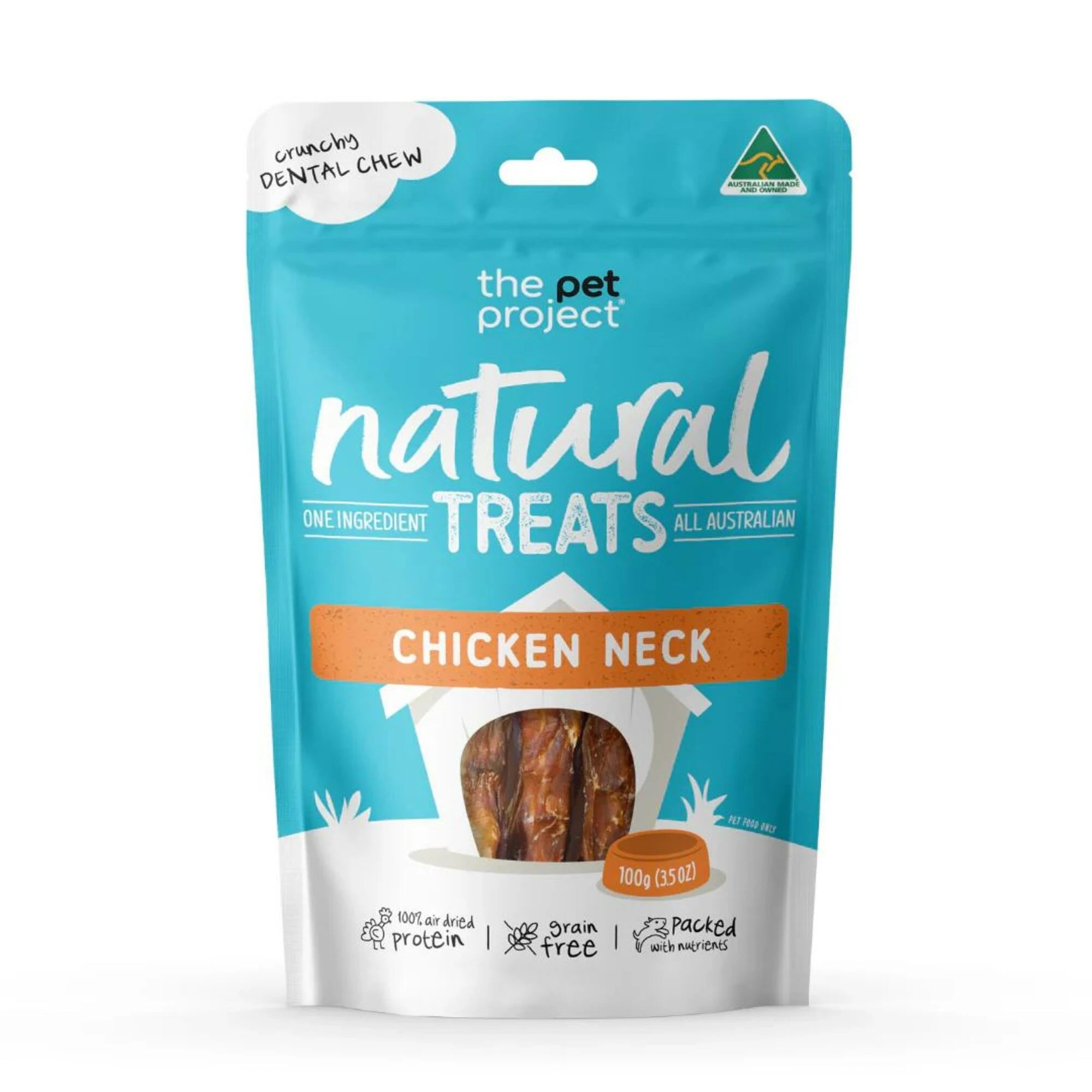 1 The Pet Project Chicken Necks 100g, 1 of 1