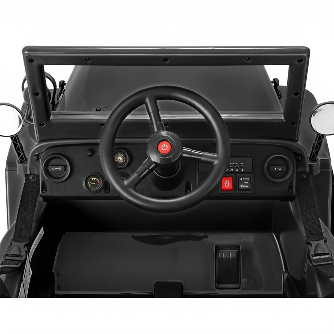 3 Rigo Kids Electric Ride On Car Off Road Toy Cars Remote 12V - Black, 3 of 5