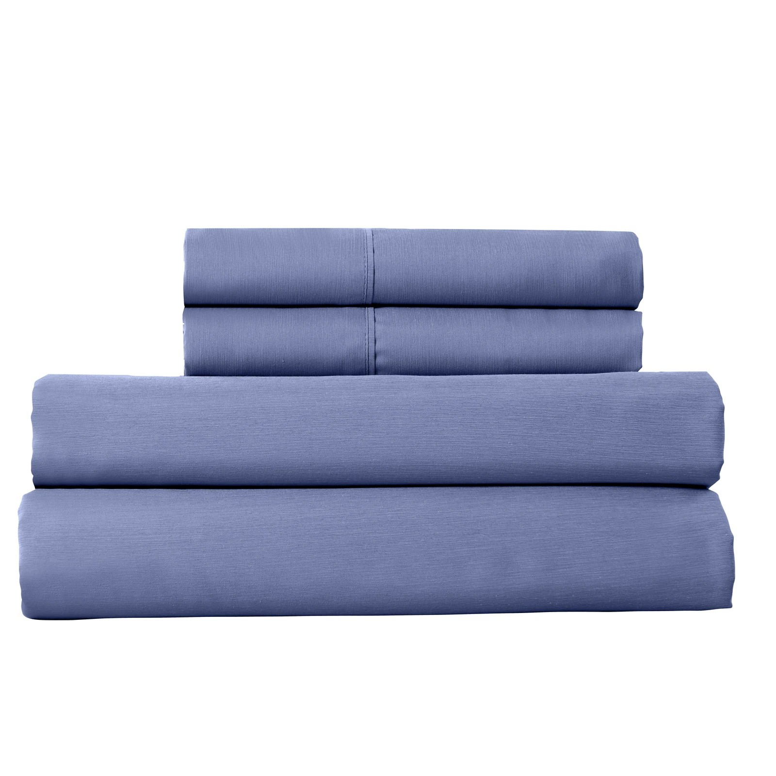 5 Royal Comfort 2000TC Quilt Cover Set Bamboo Cooling Hypoallergenic Breathable - Double Bed - Blue, 5 of 5