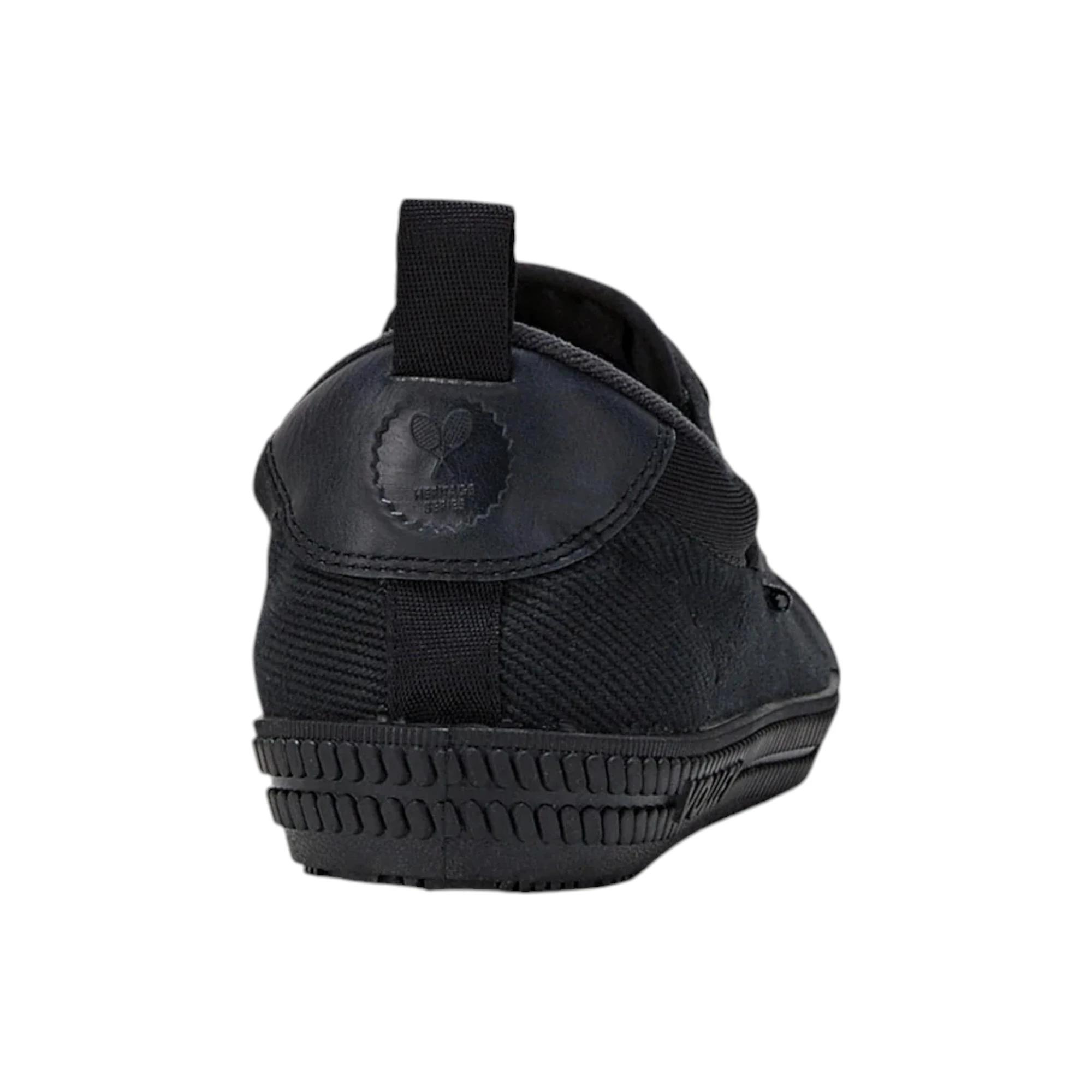 1 Volley Unisex Heritage Low Mens Womens Casual Shoes Black/Black BLACK/BLACK, 1 of 5