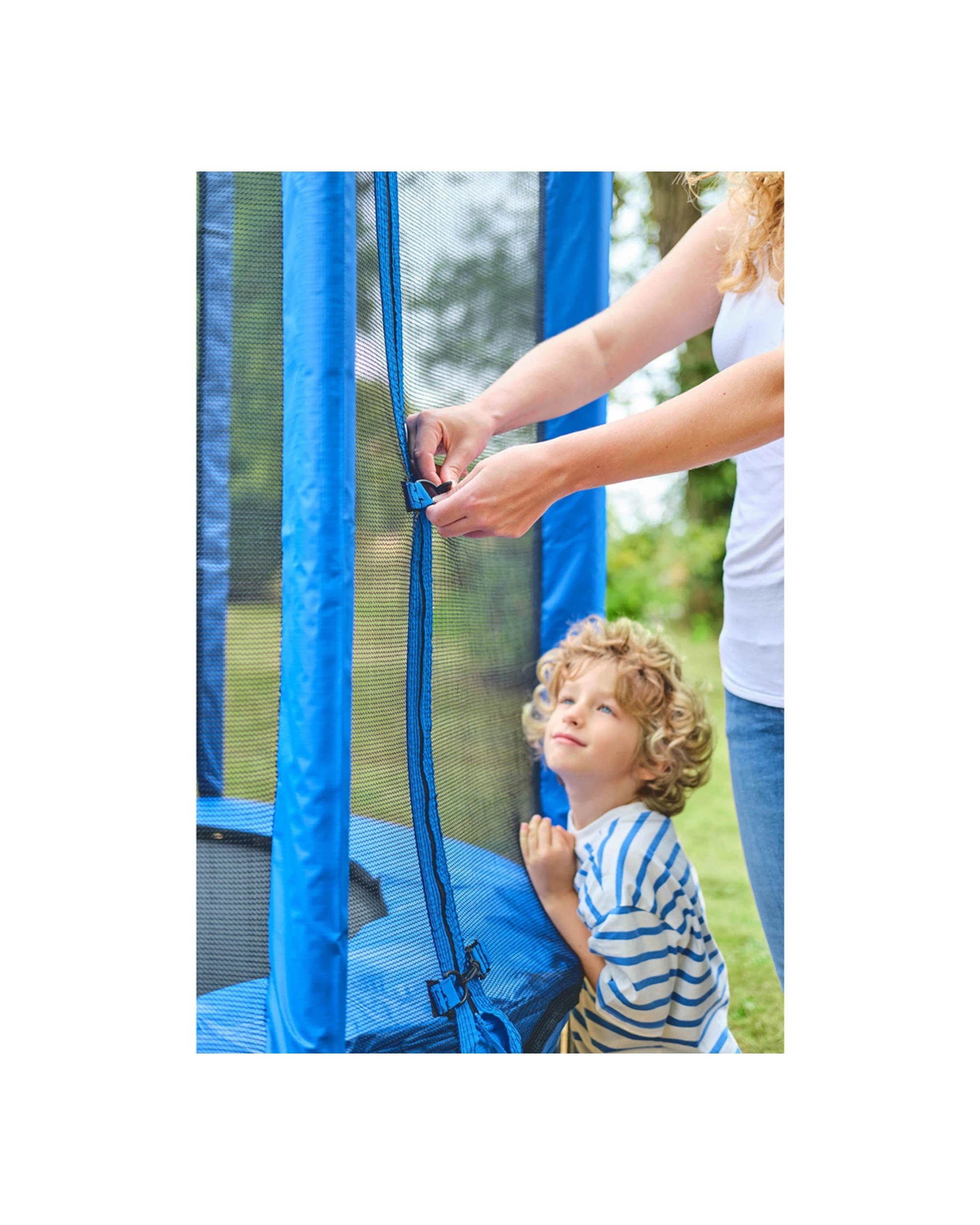 5 Plum Play Au 6ft Junior Trampoline With Enclosure And Galvanised Frame - Black, 5 of 9