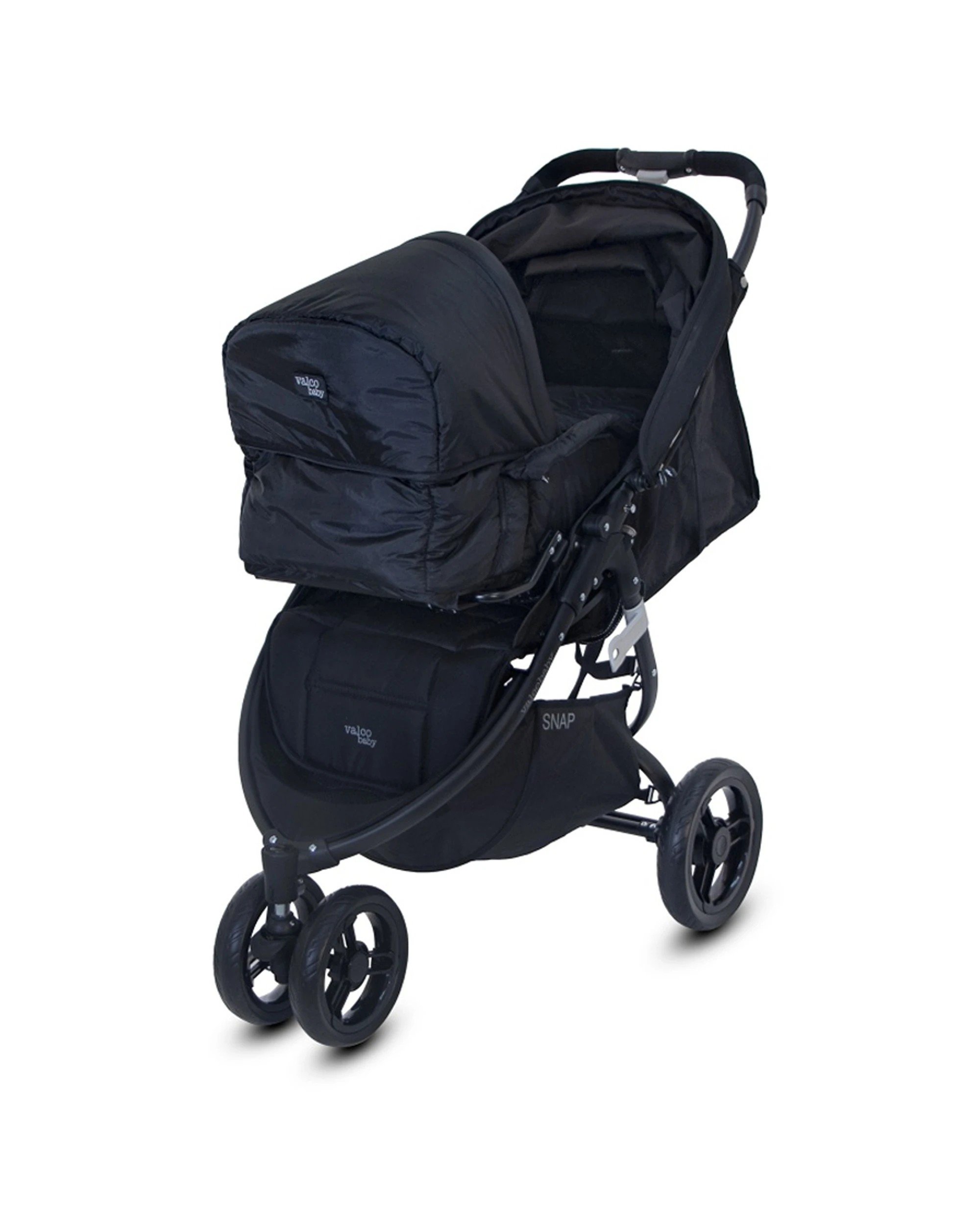 2 Valcobaby Eclipse Pram Stroller Bassinet Airflow For Snap And Snap 4 Models. - Black, 2 of 3