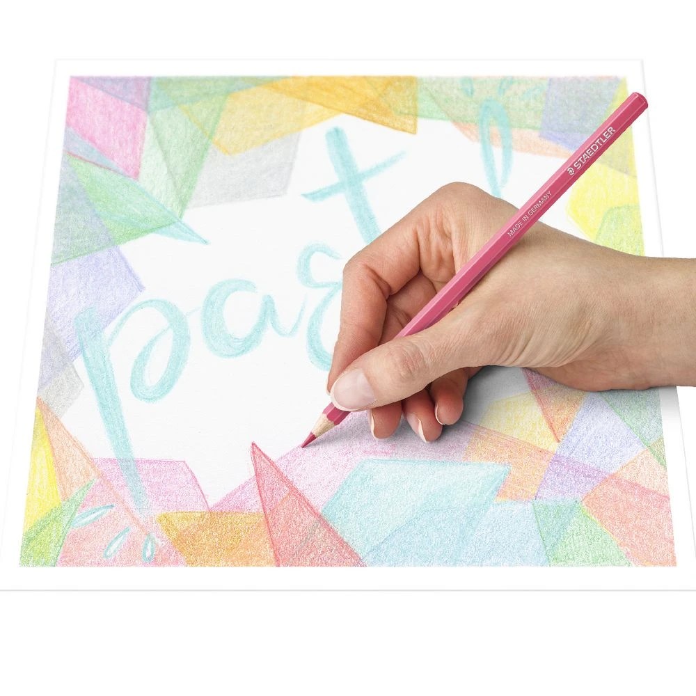 4 Staedtler Pastel Coloured Pencils 12 Pack, 4 of 5