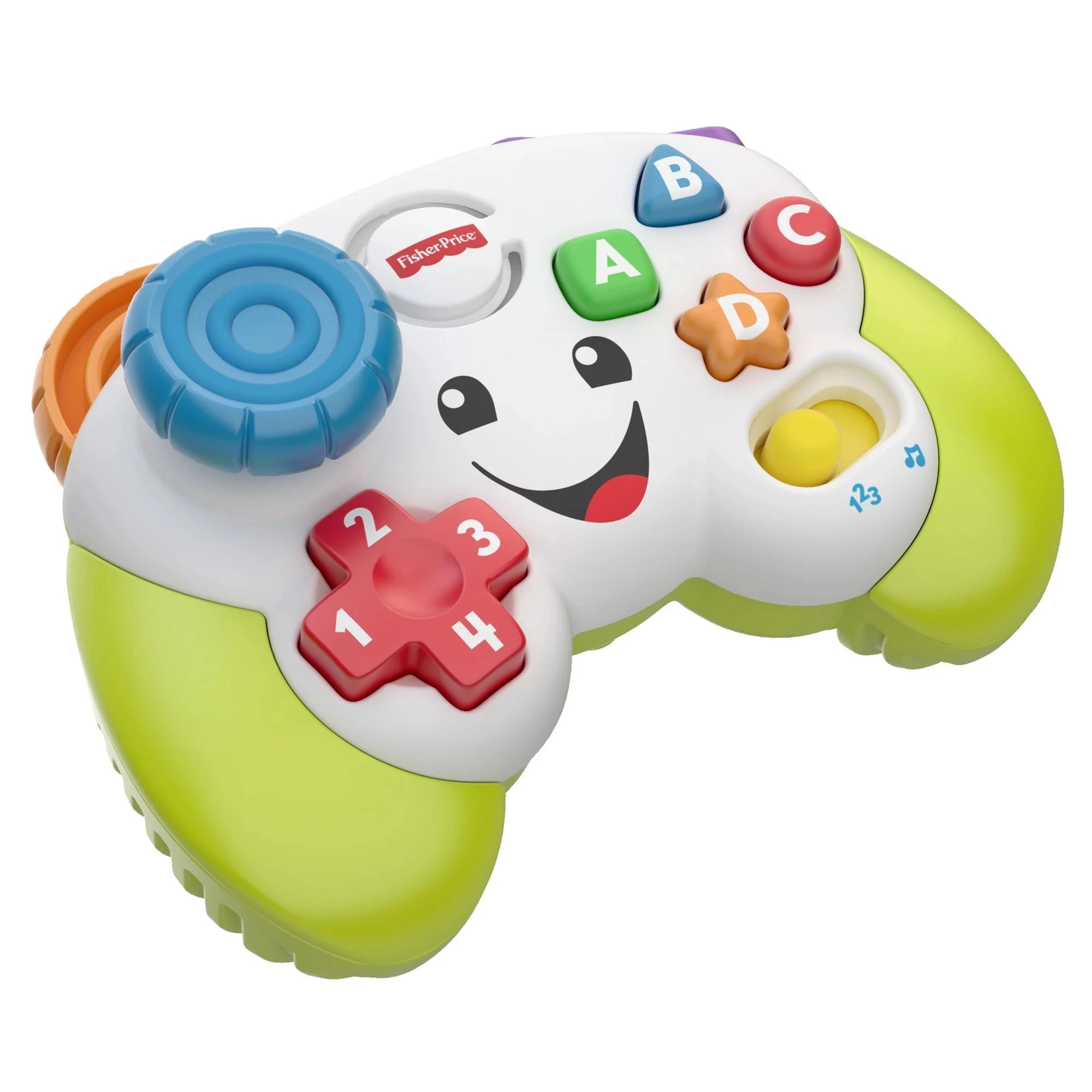 3 Fisher-Price Laugh & Learn Game & Learn Controller - Green, 3 of 7