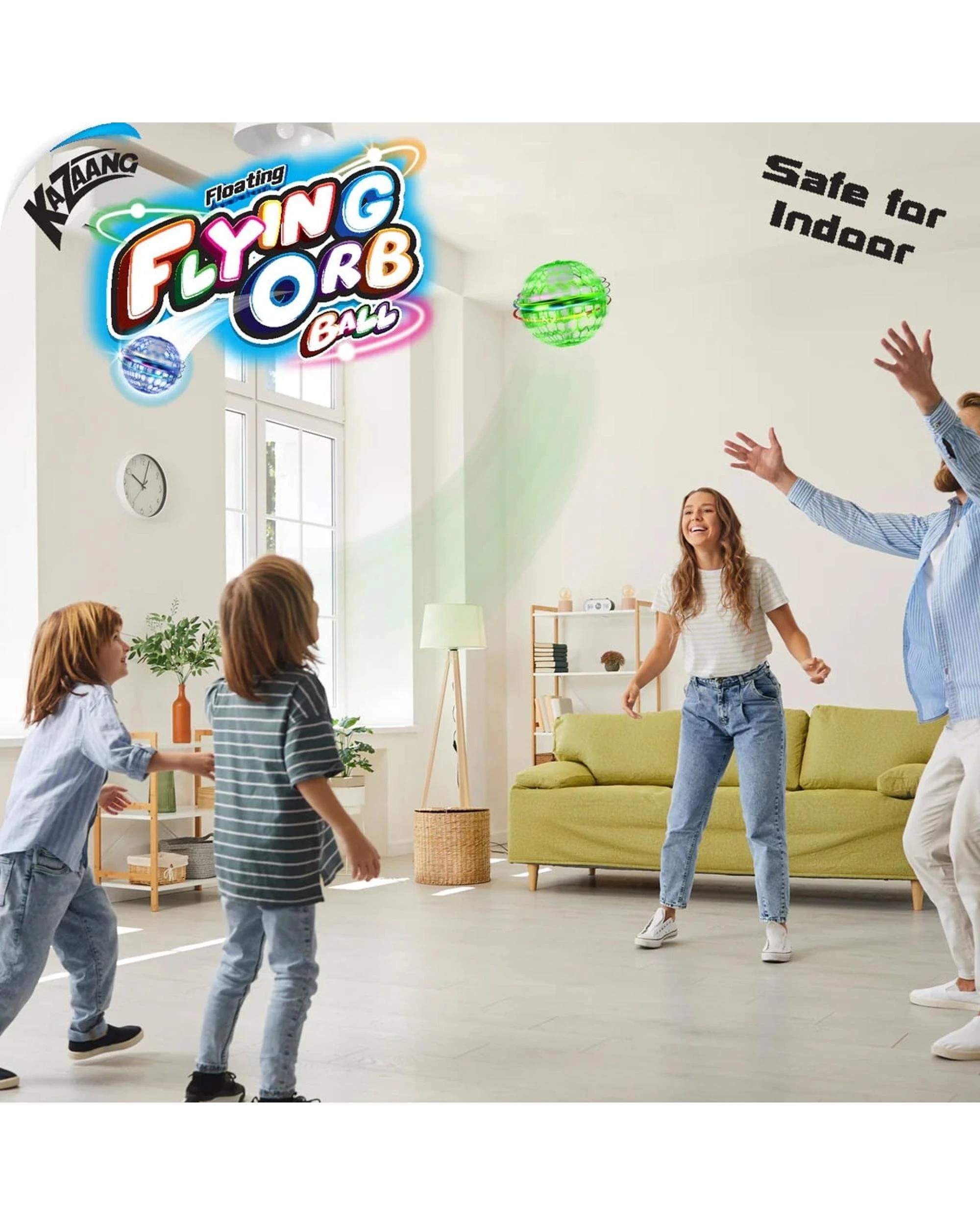 3 Kazaang Flying Orb Ball Green, 3 of 4