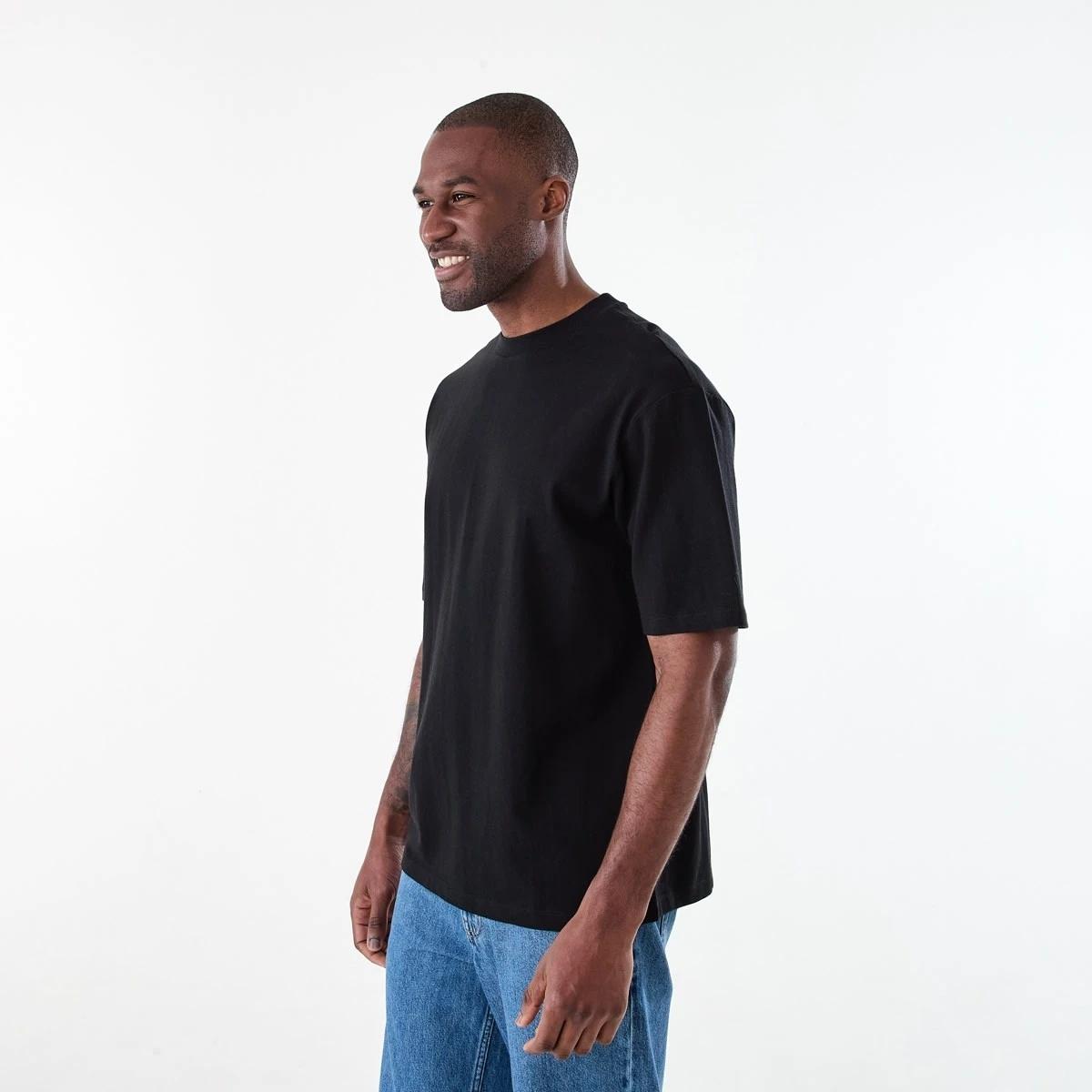 2 Oversized Heavyweight T-shirt BLACK, 2 of 6