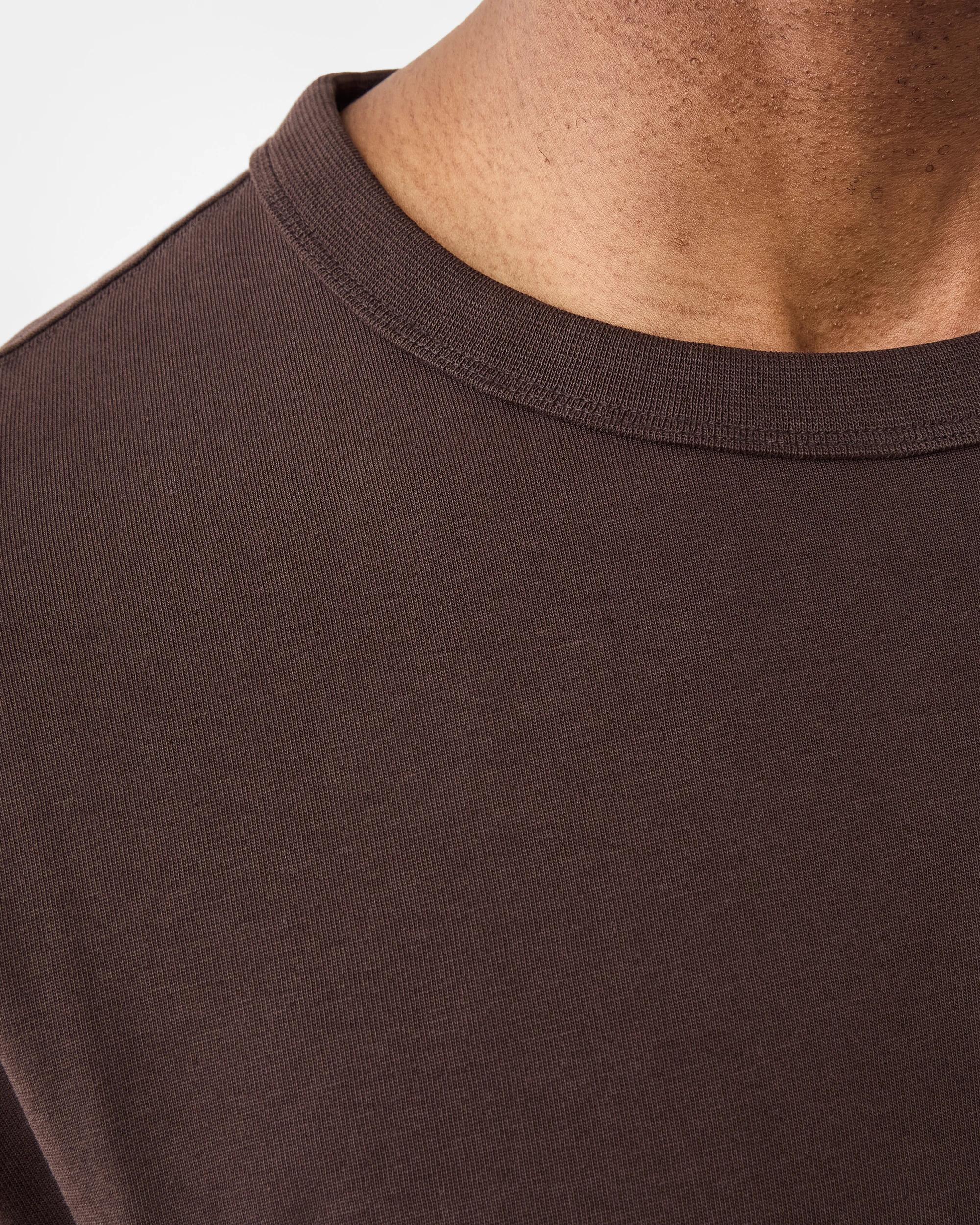 5 Oversized Heavyweight T-shirt Brn Java, 5 of 5